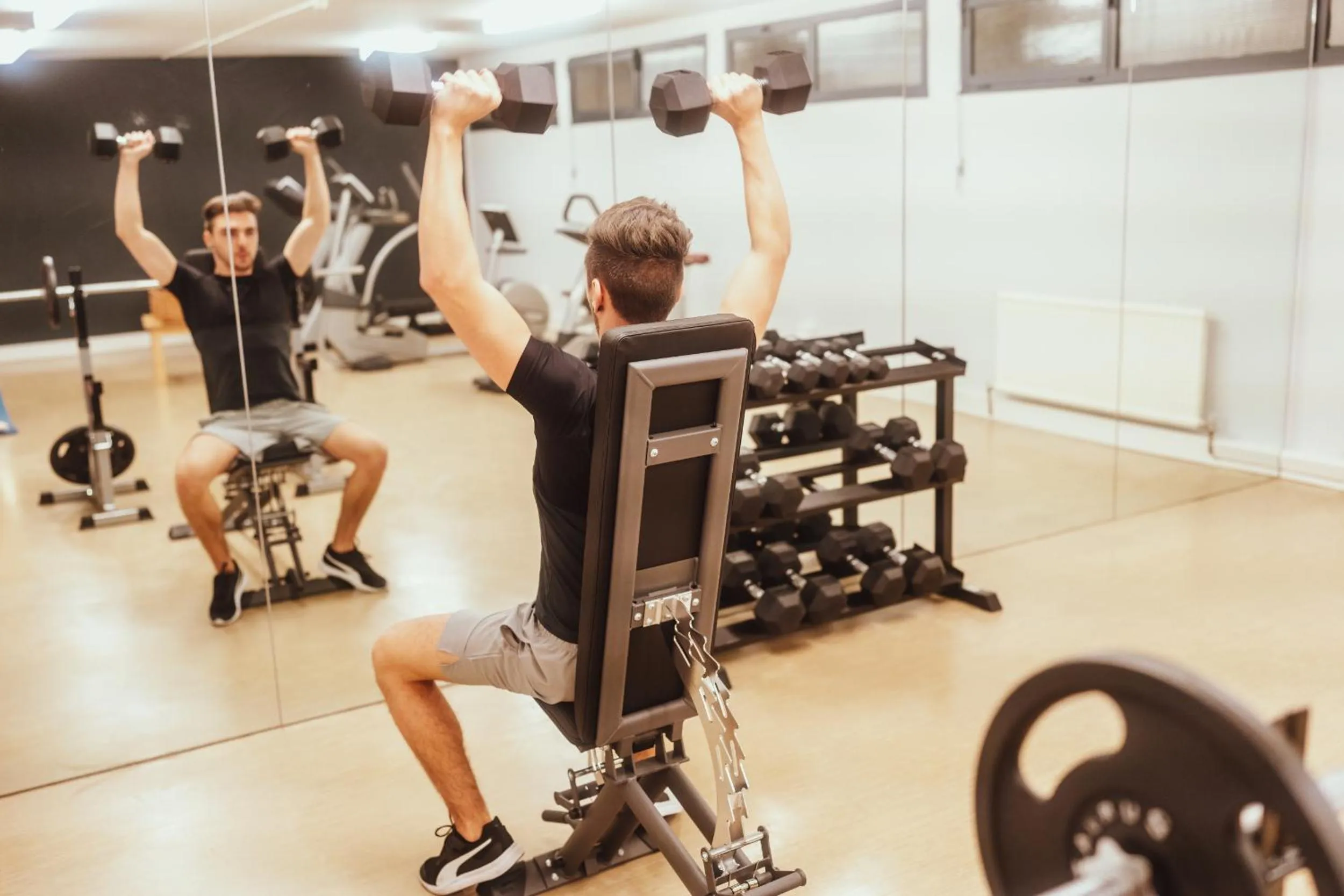 Fitness centre/facilities in Hotel Vitalquelle Montafon