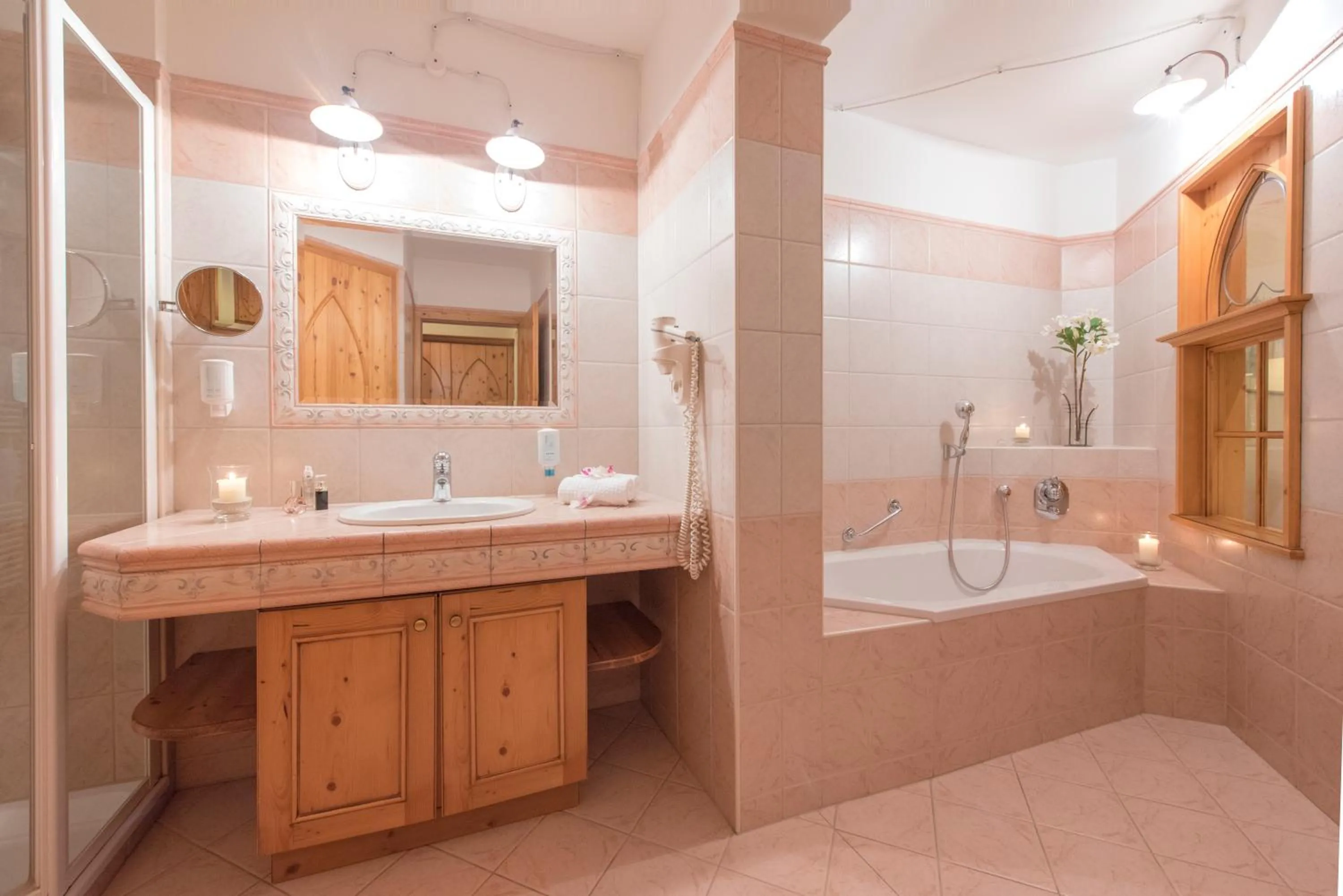 Shower in Hotel Vitalquelle Montafon