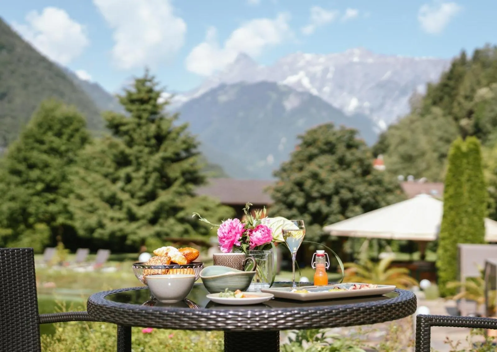 Food and drinks in Hotel Vitalquelle Montafon