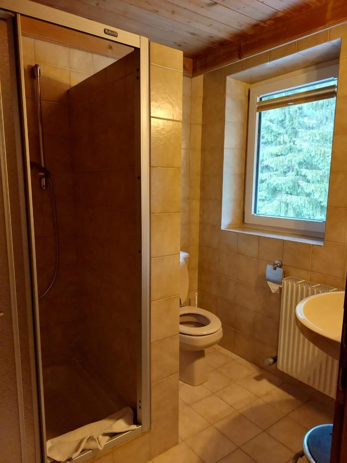 Toilet in Appartements am See