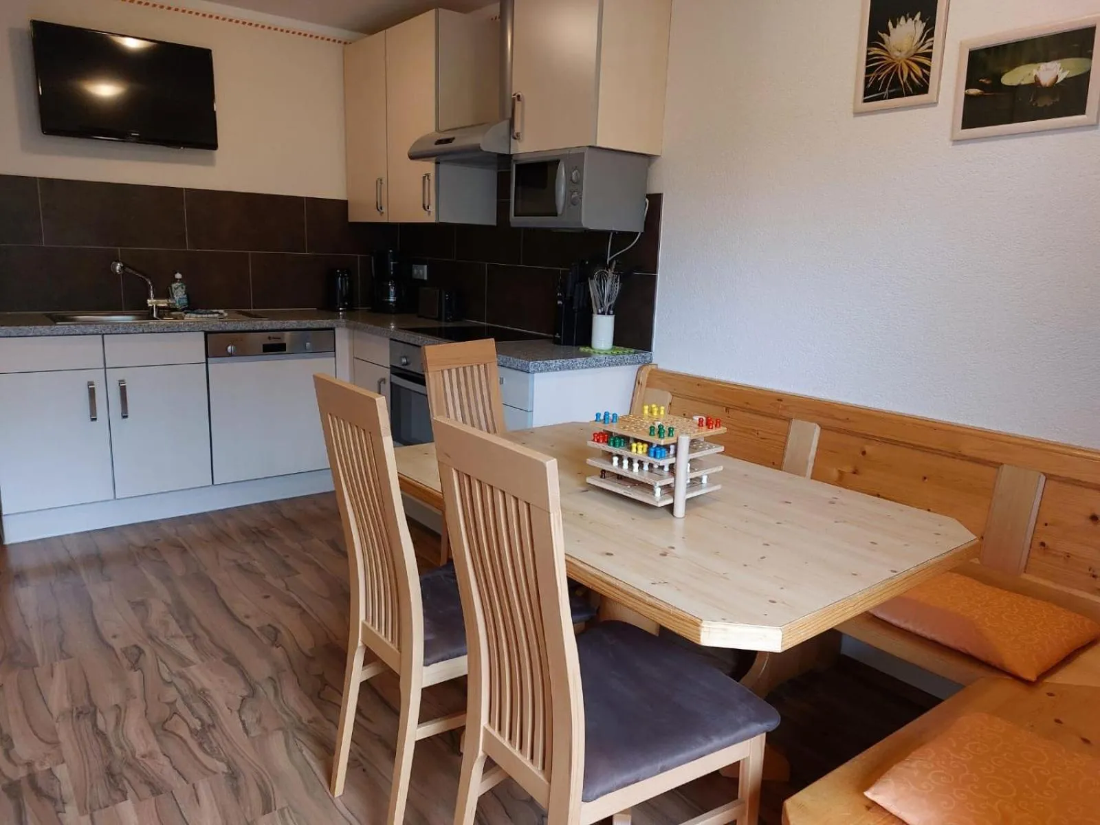 Dining area in Appartements am See