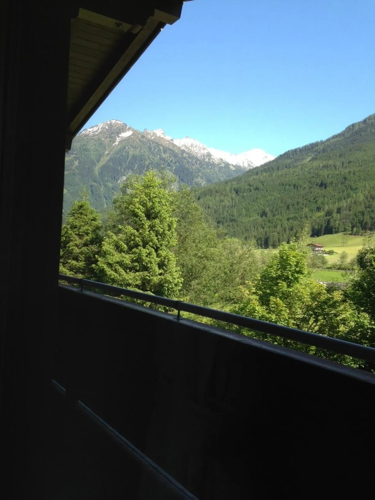 Mountain view in Appartements am See