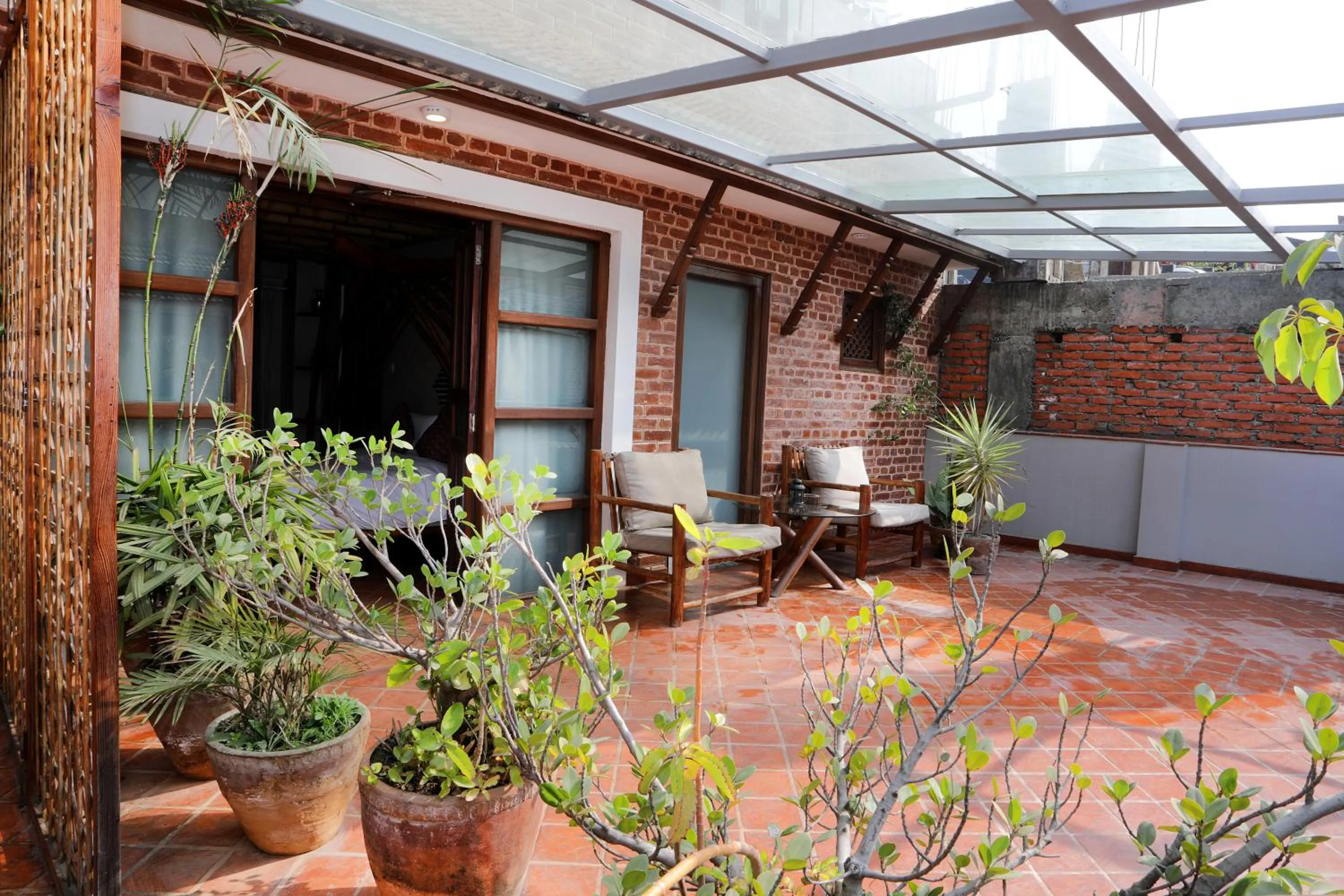 Balcony/Terrace in Hotel Timila