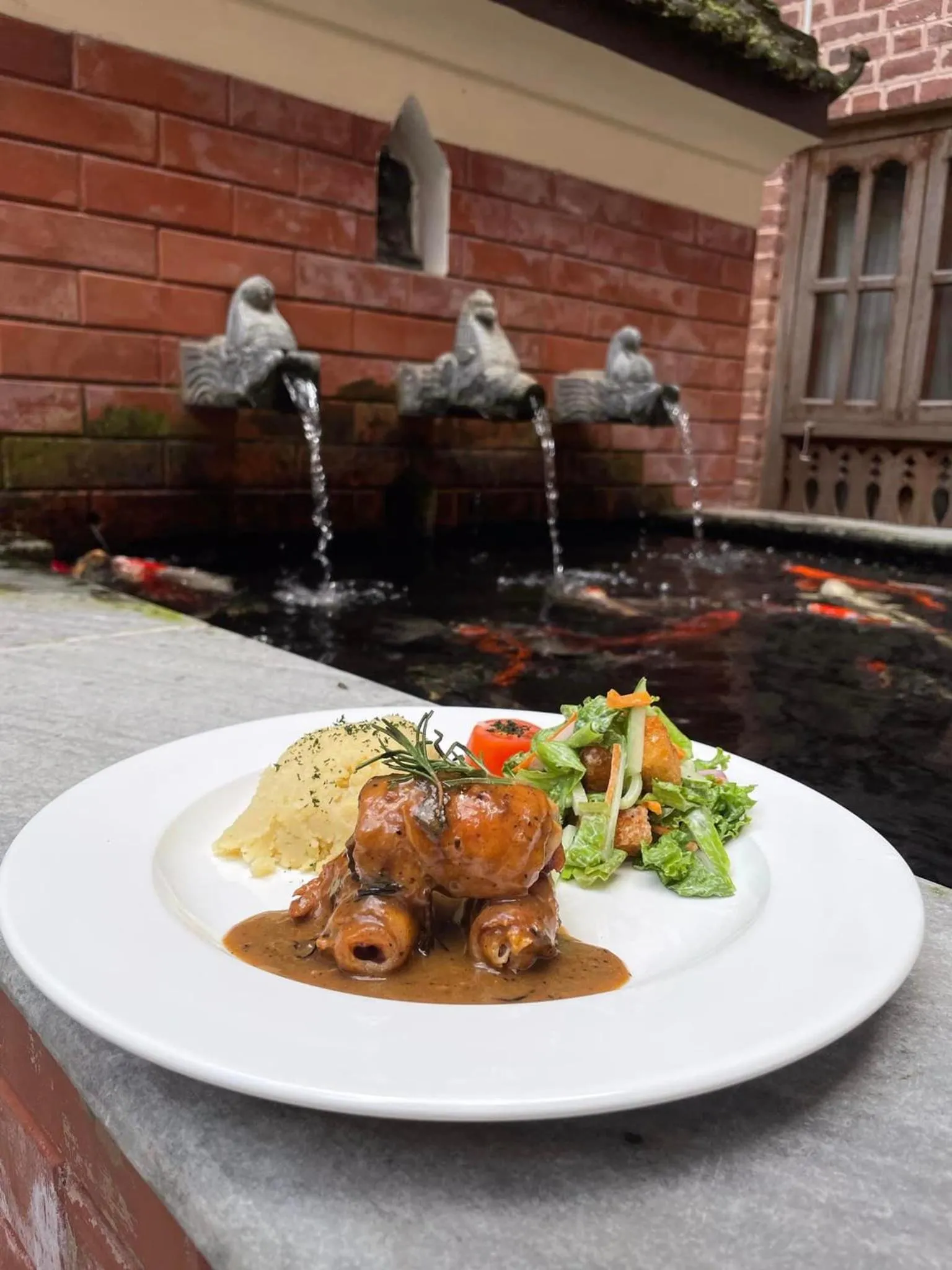 Restaurant/places to eat in Hotel Timila