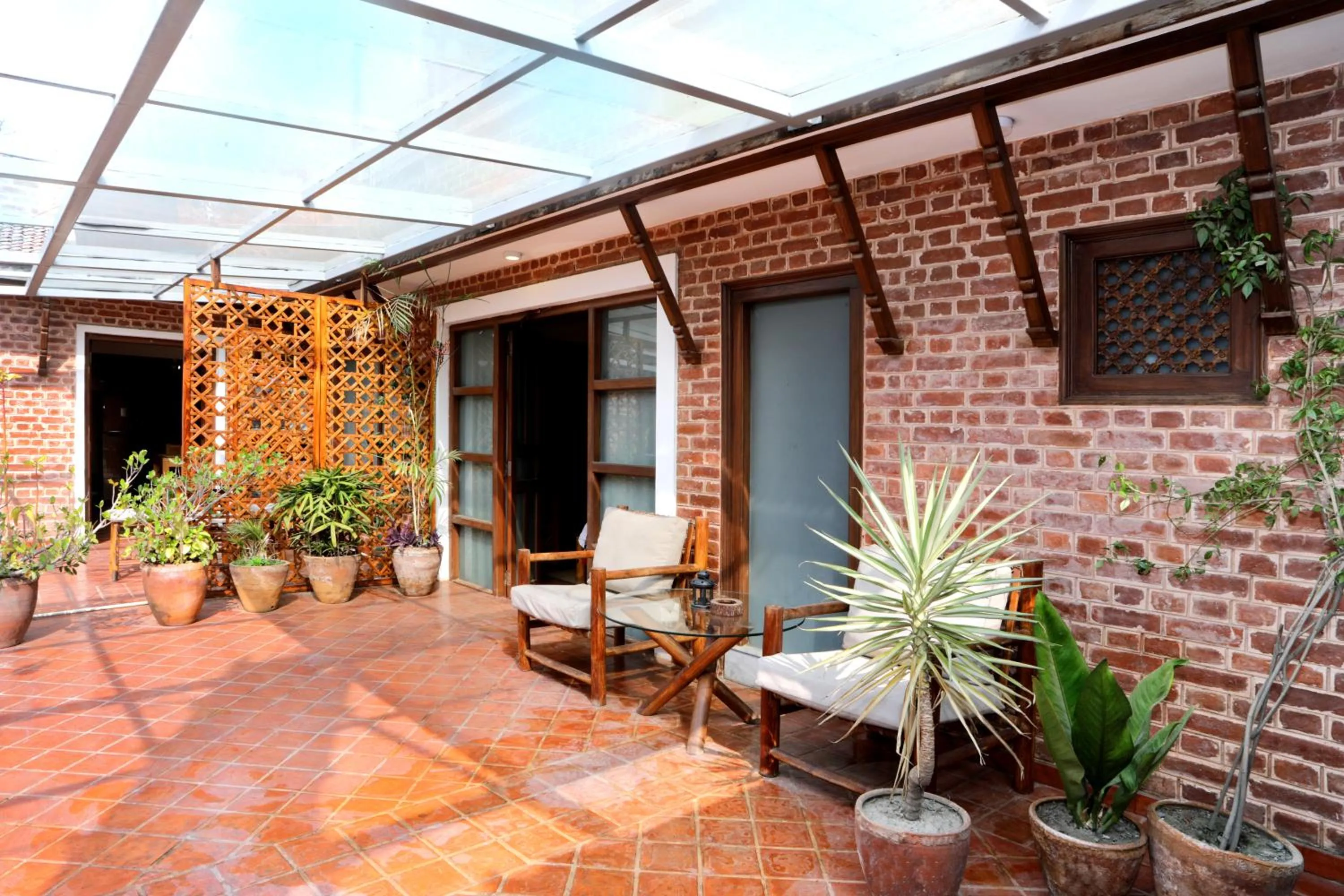 Balcony/Terrace in Hotel Timila