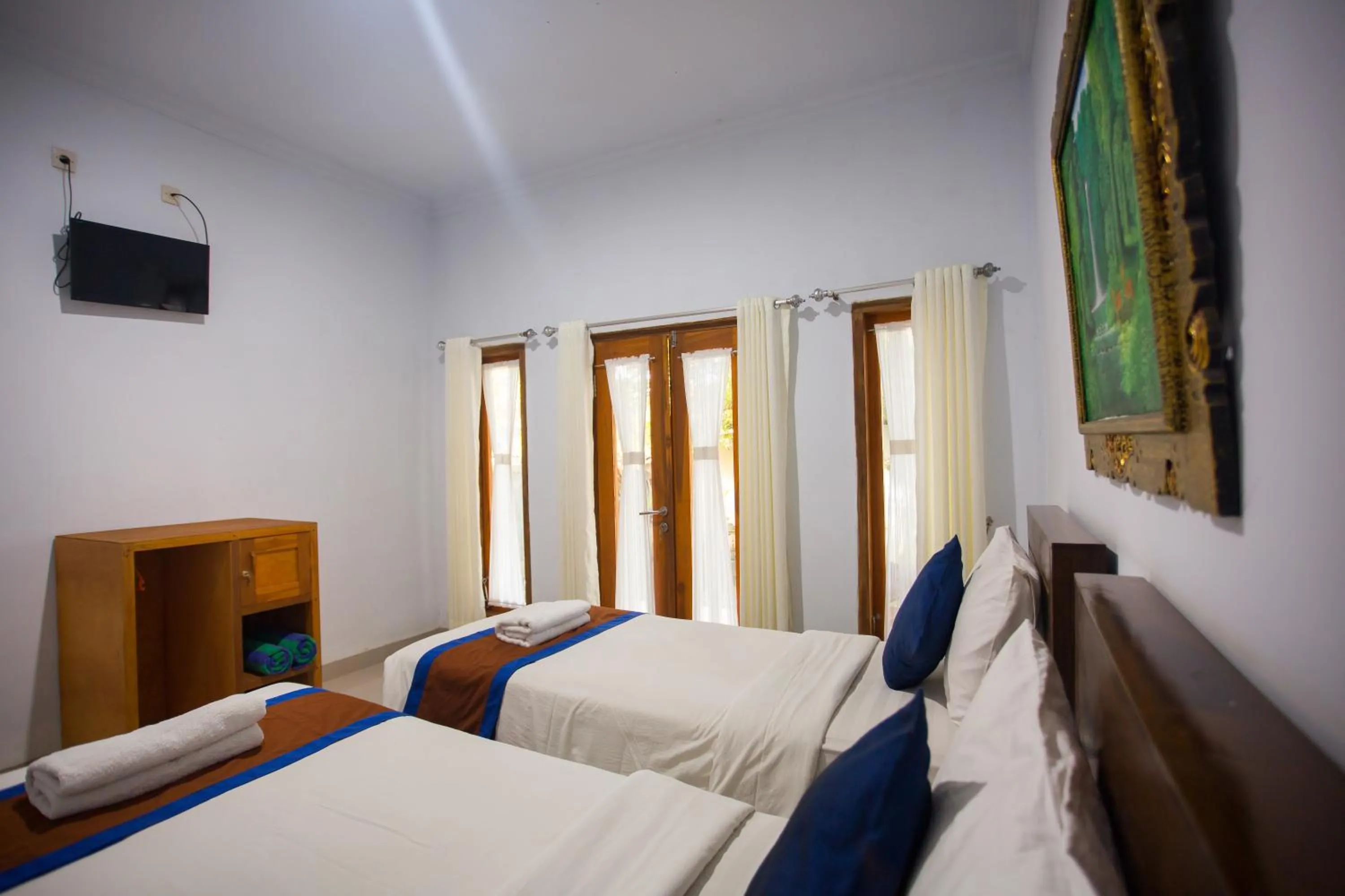 Bedroom, Bed in The Dagan Bungalow