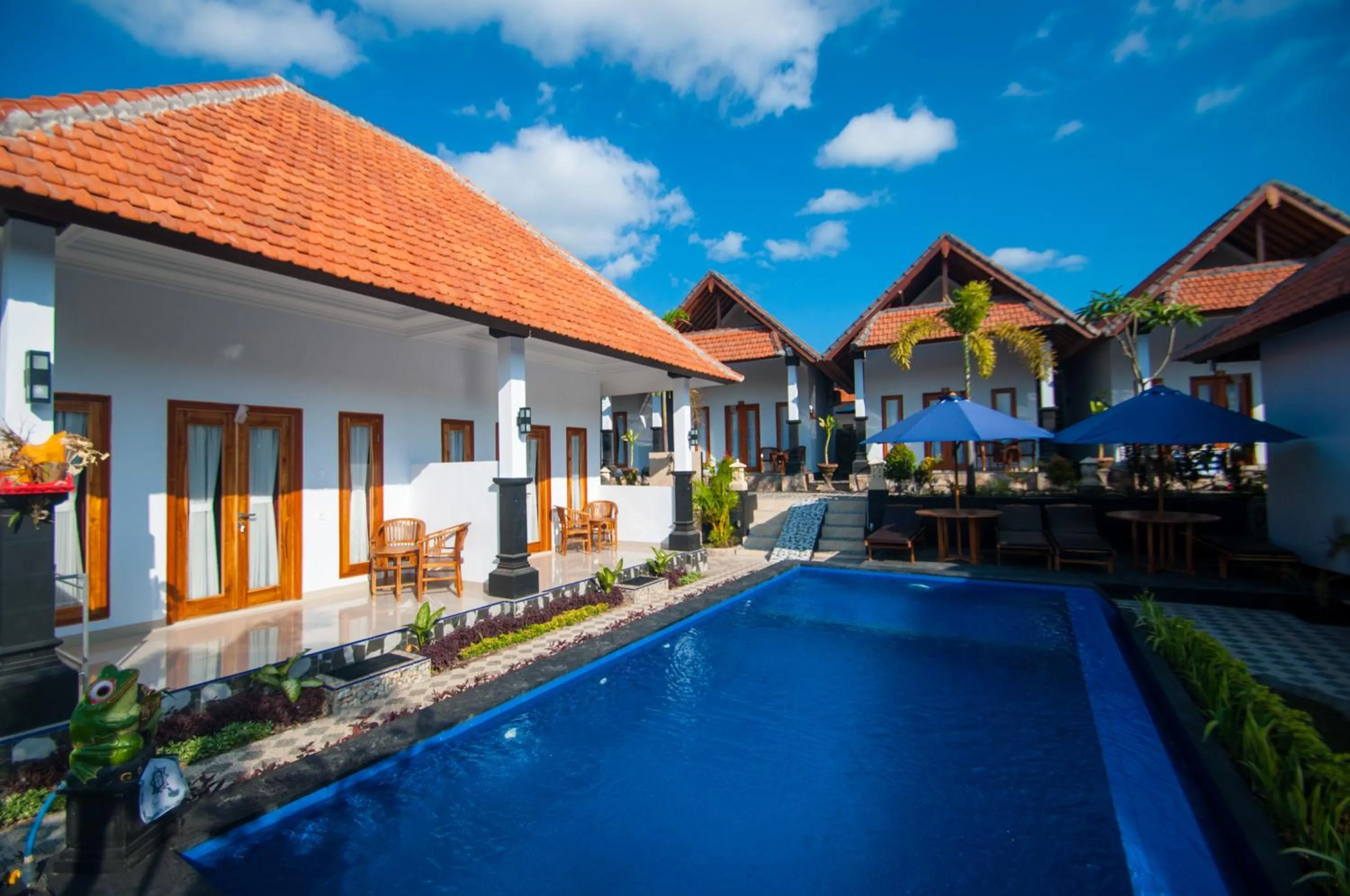 Pool view in The Dagan Bungalow