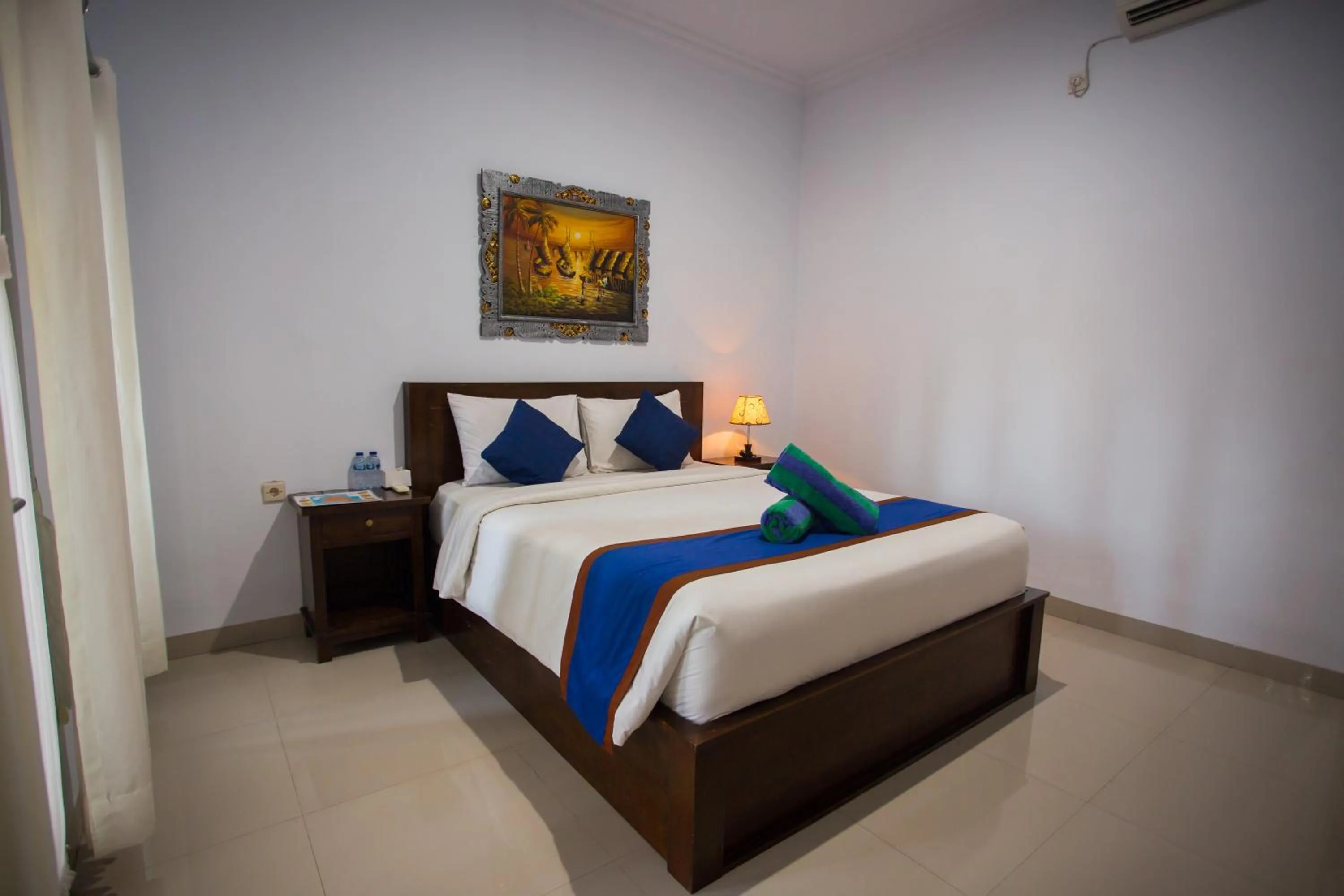 Bed in The Dagan Bungalow