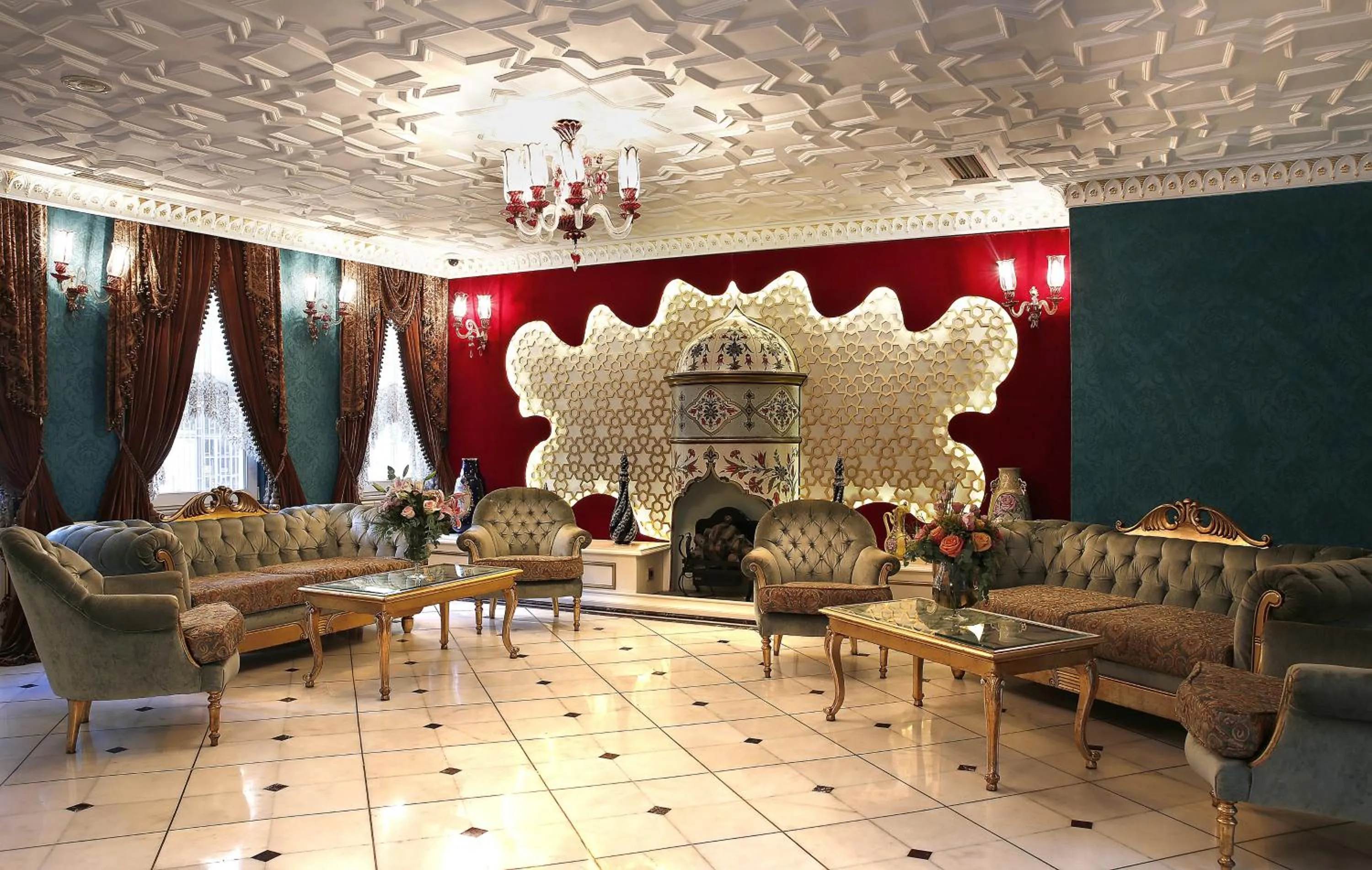 Lobby or reception in Fuat Pasa Oteli - Special Category Bosphorus