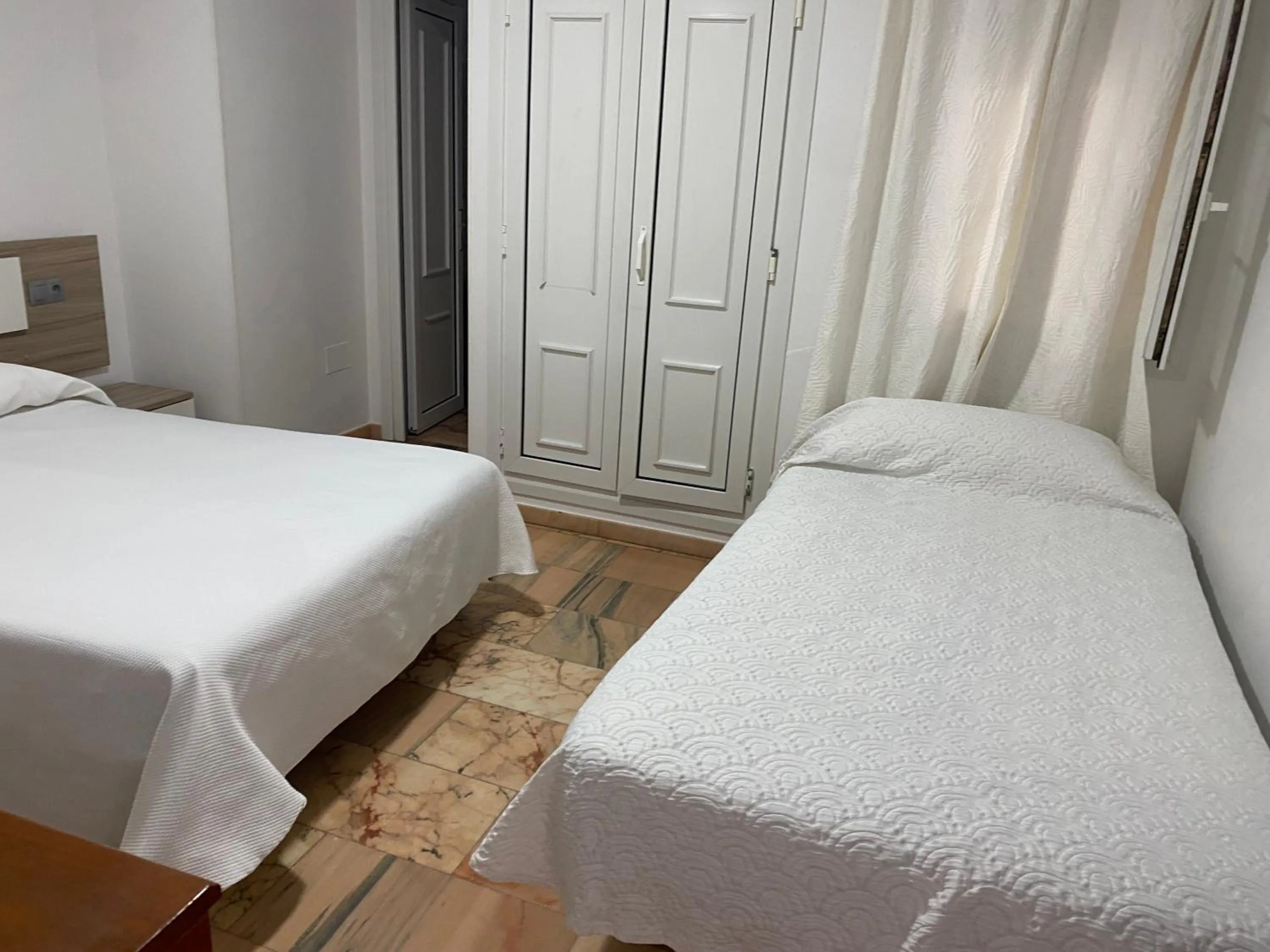 Bed in Hostal Restaurante La Niña
