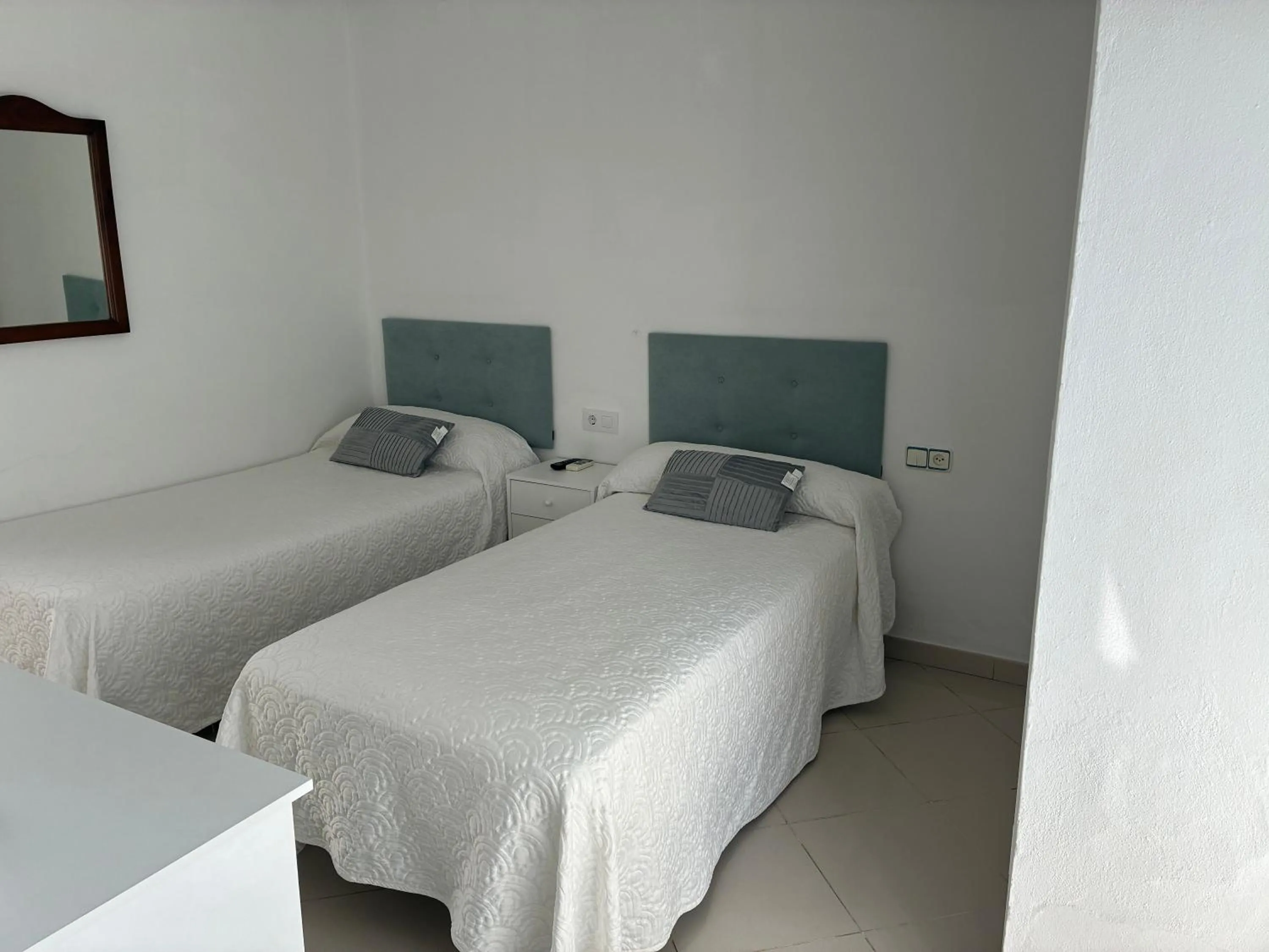 Bed in Hostal Restaurante La Niña