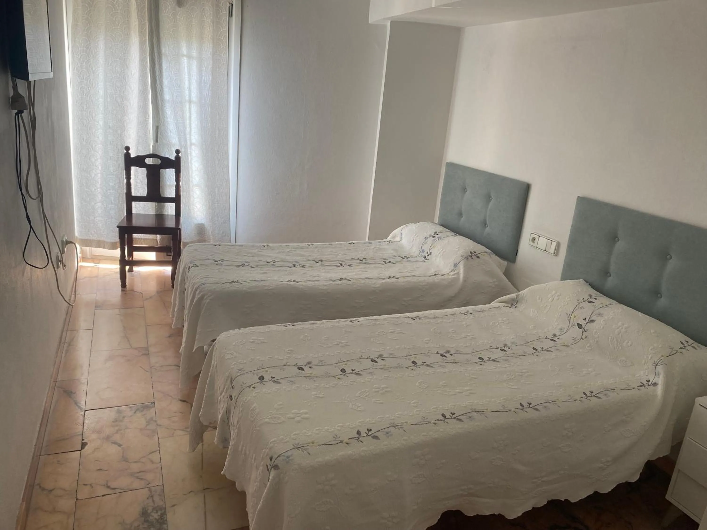 Bed in Hostal Restaurante La Niña