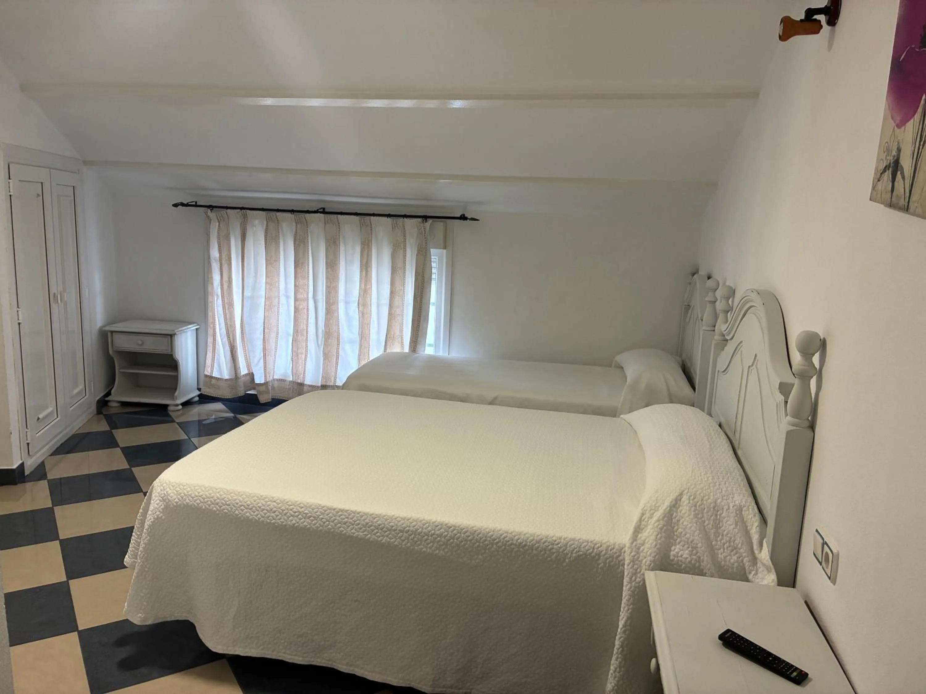 Bed in Hostal Restaurante La Niña