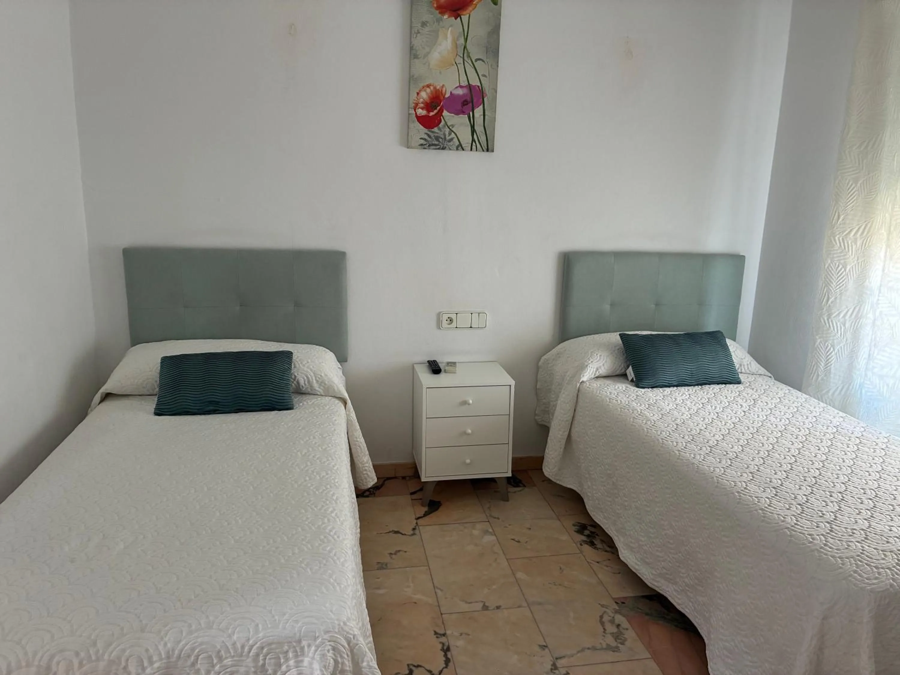 Bed in Hostal Restaurante La Niña