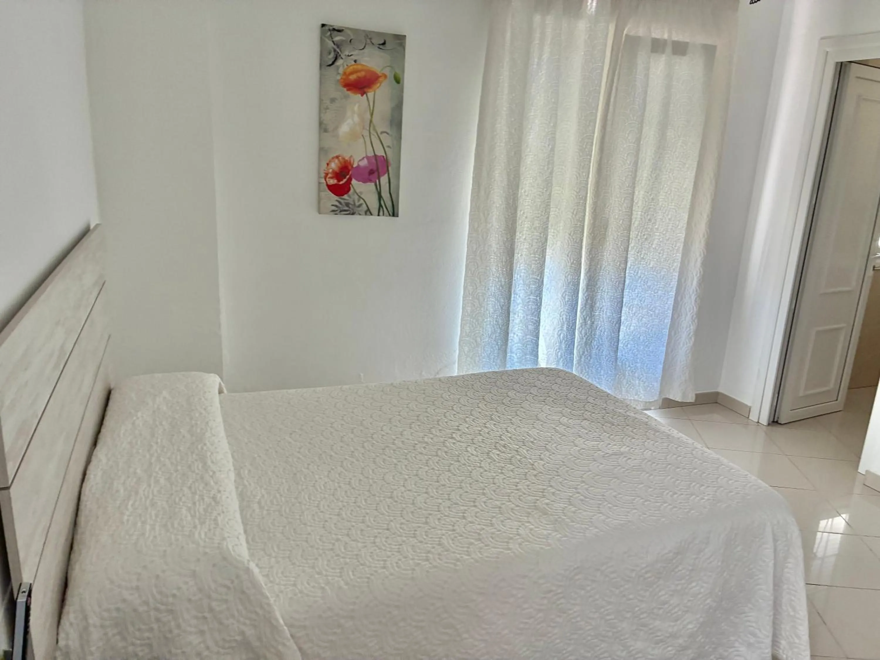 Bed in Hostal Restaurante La Niña