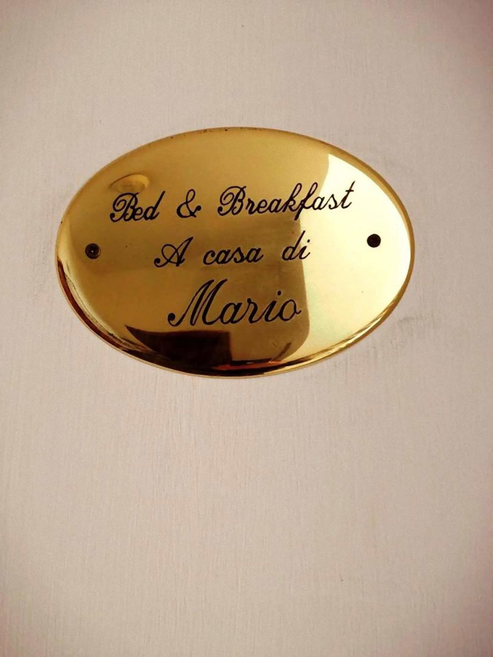 Decorative detail in B&B A Casa Di Mario Scafati