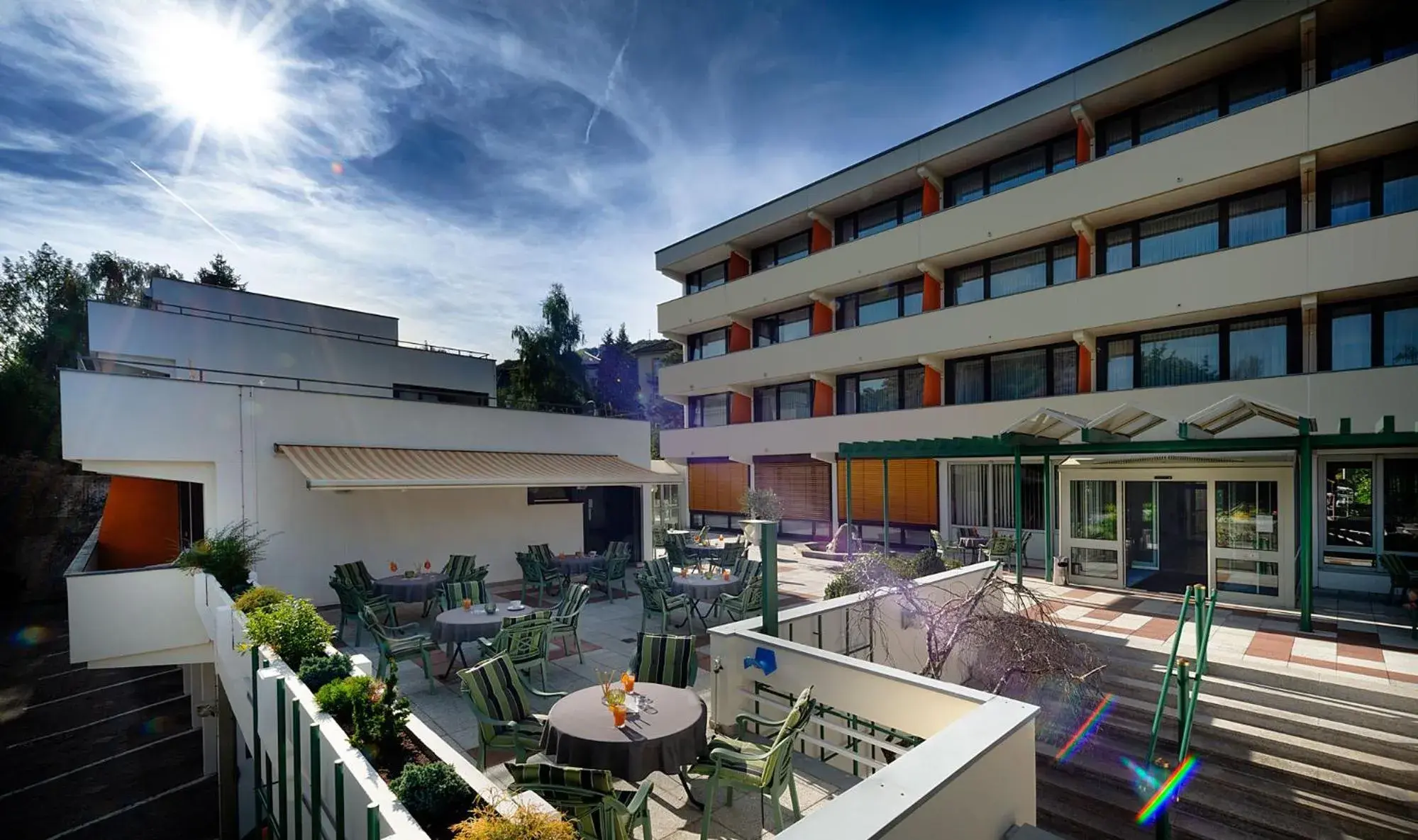 Deluxe Single Room with Balcony in Hotel Fontana Deluxe Single Room with Balcony in Hotel Fontana