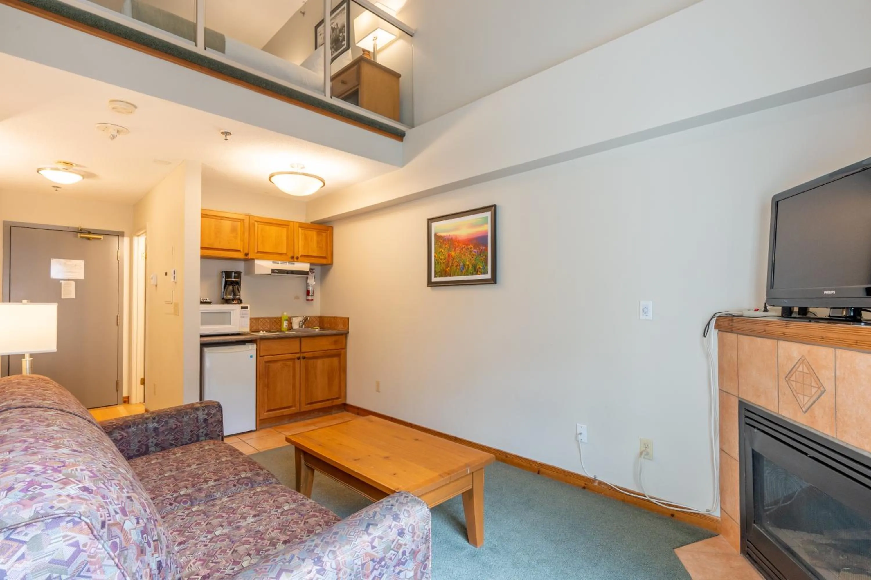 Coffee/tea facilities in Sundance Lodge