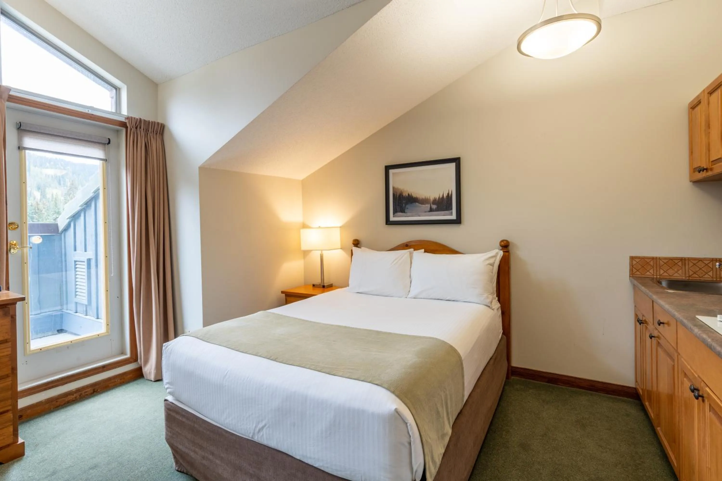 Bed in Sundance Lodge