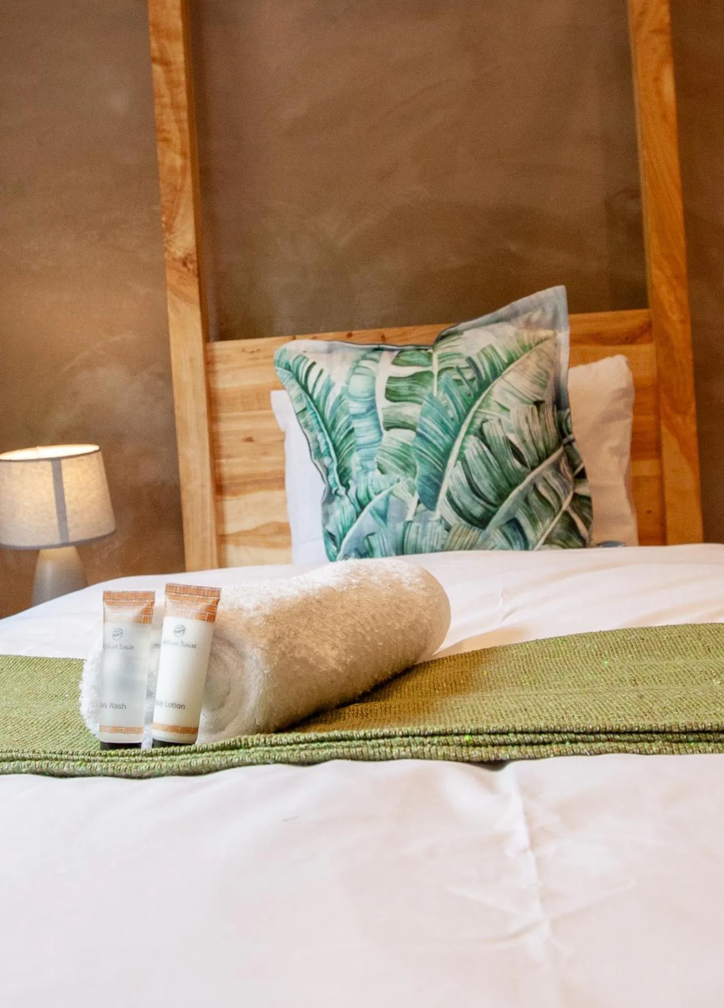 Bed in Kruger Adventure Lodge