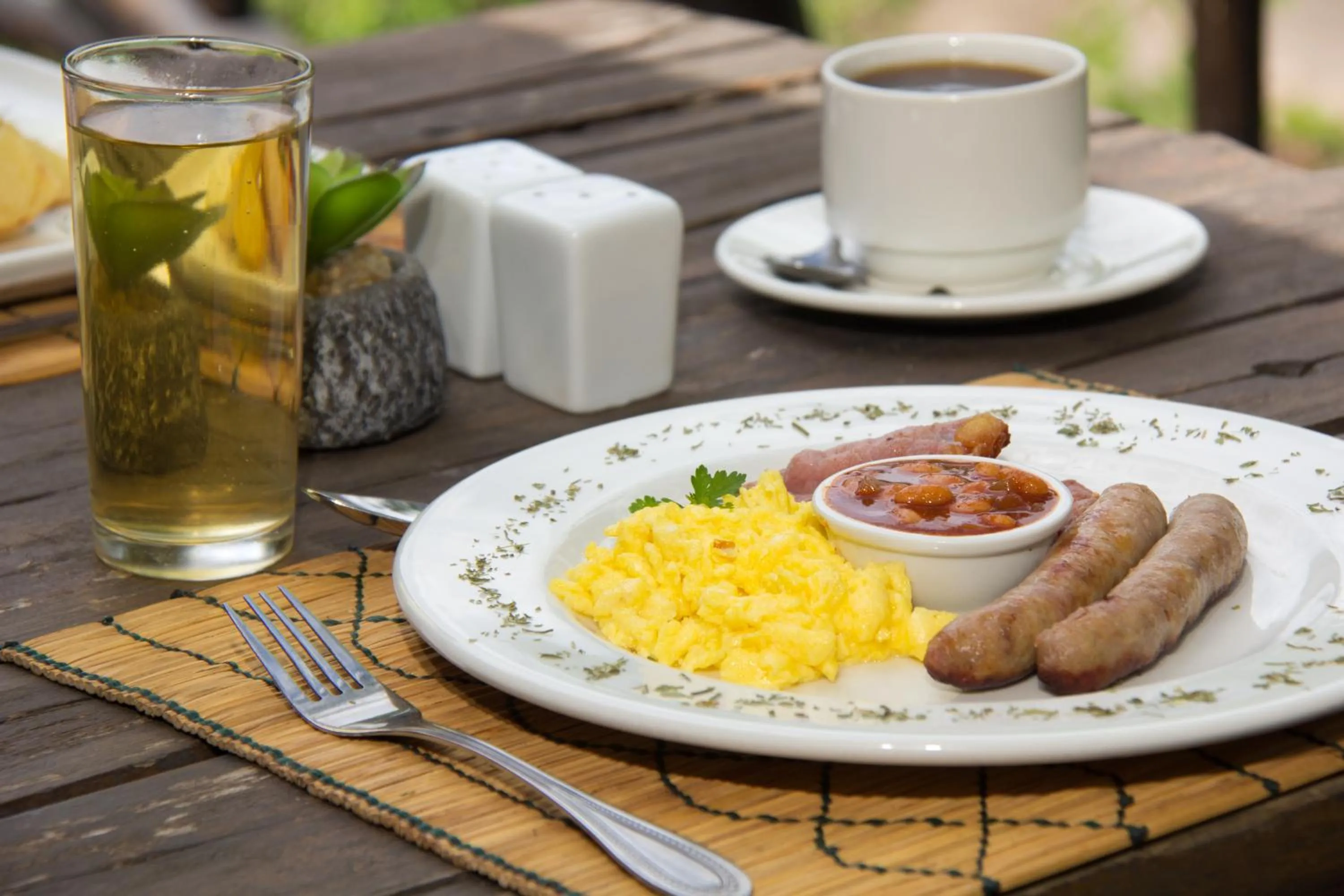 Breakfast in Kruger Adventure Lodge