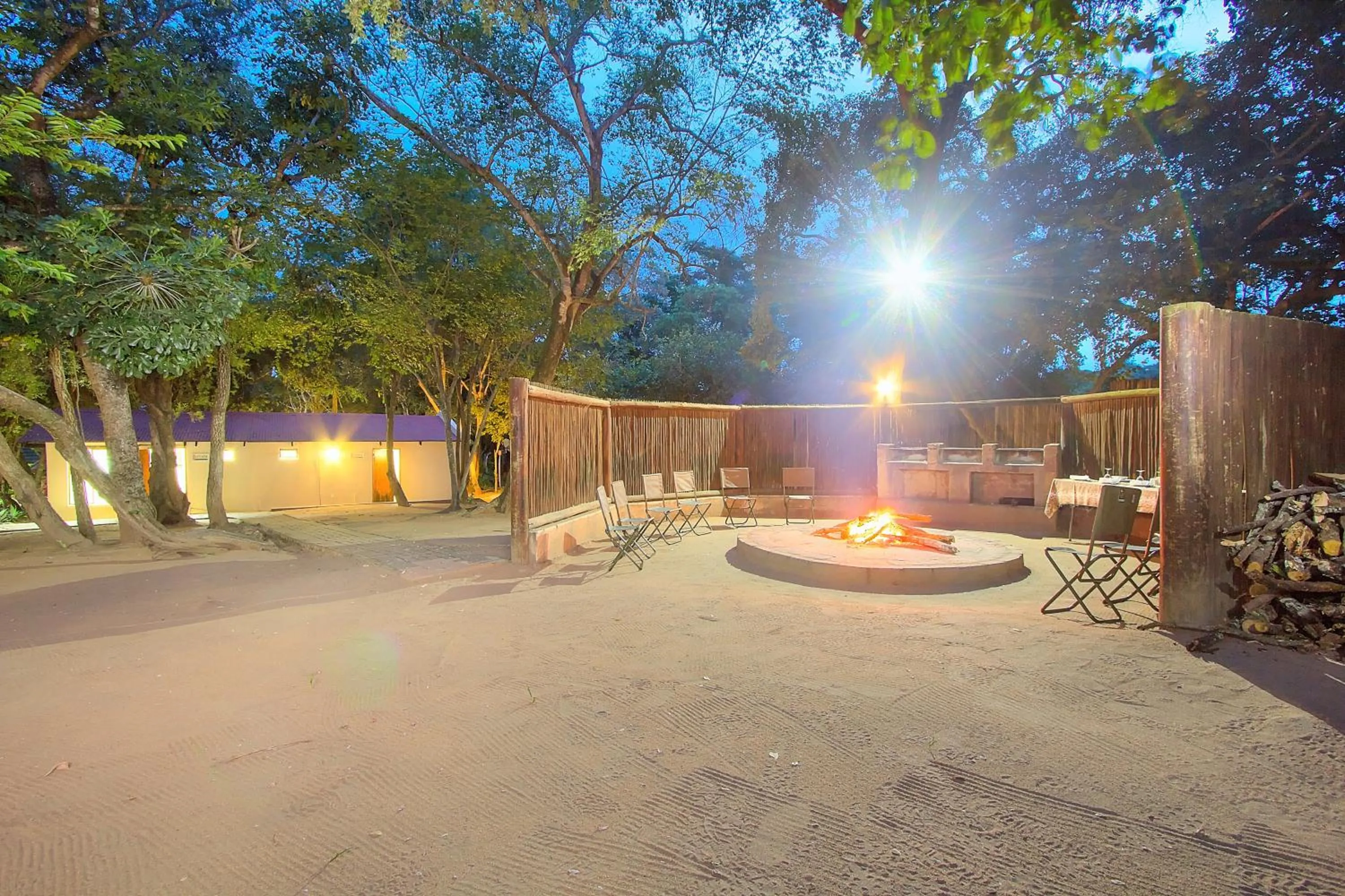 BBQ facilities in Kruger Adventure Lodge