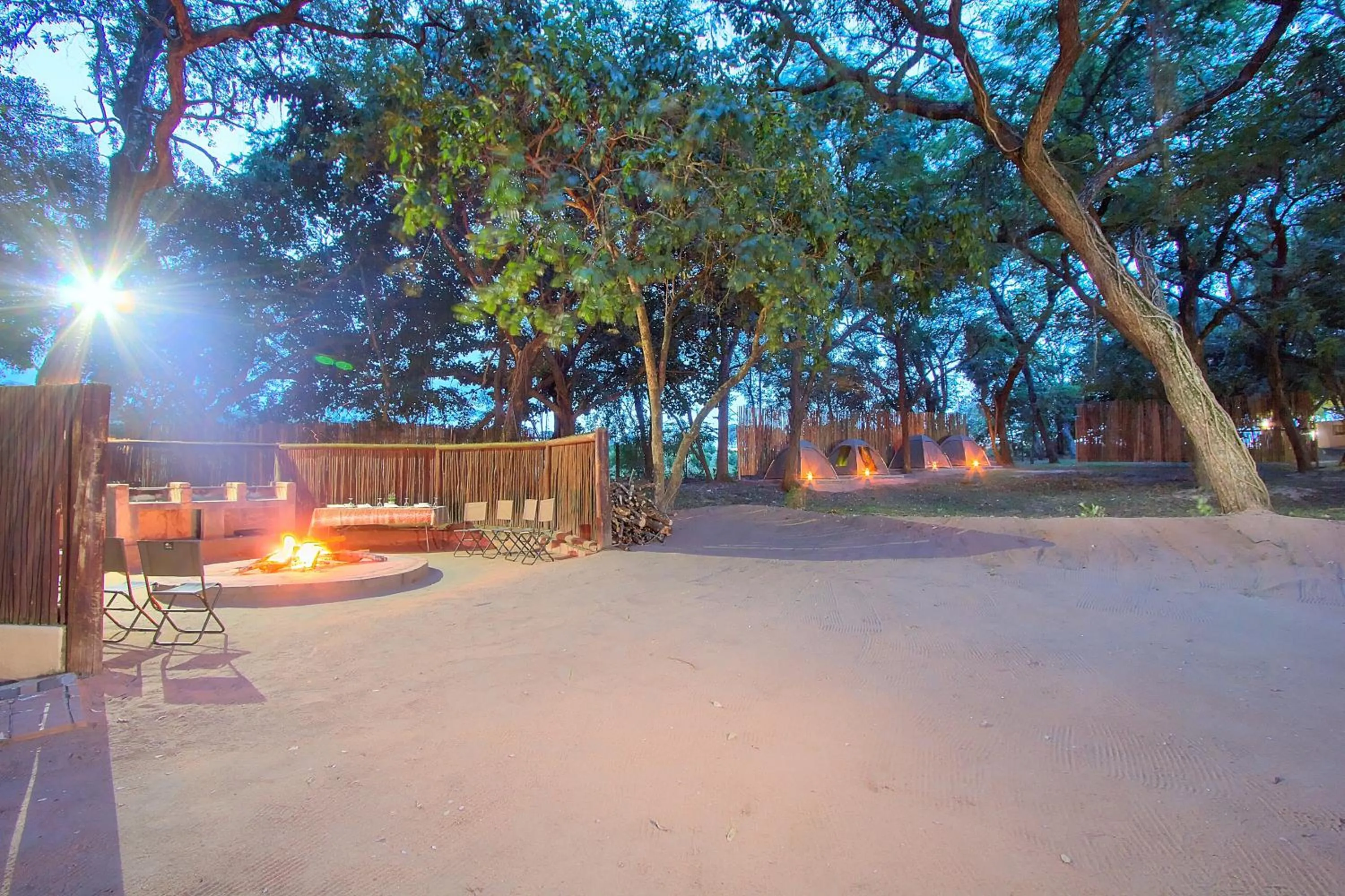 BBQ facilities in Kruger Adventure Lodge