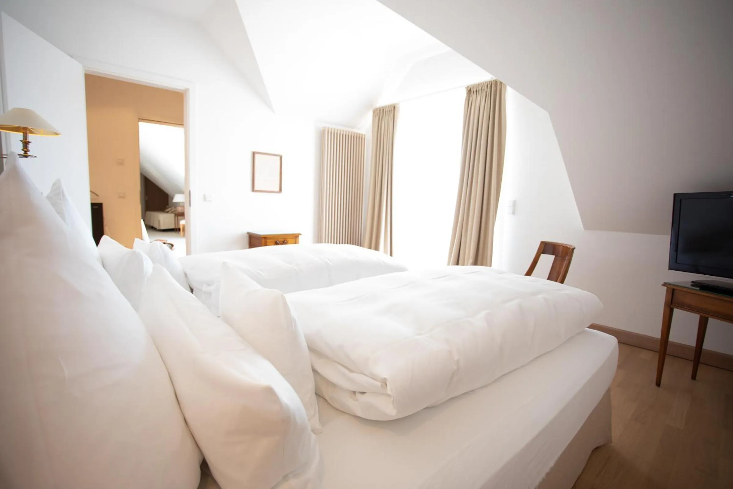 Bed in Hotel Restaurant Krone