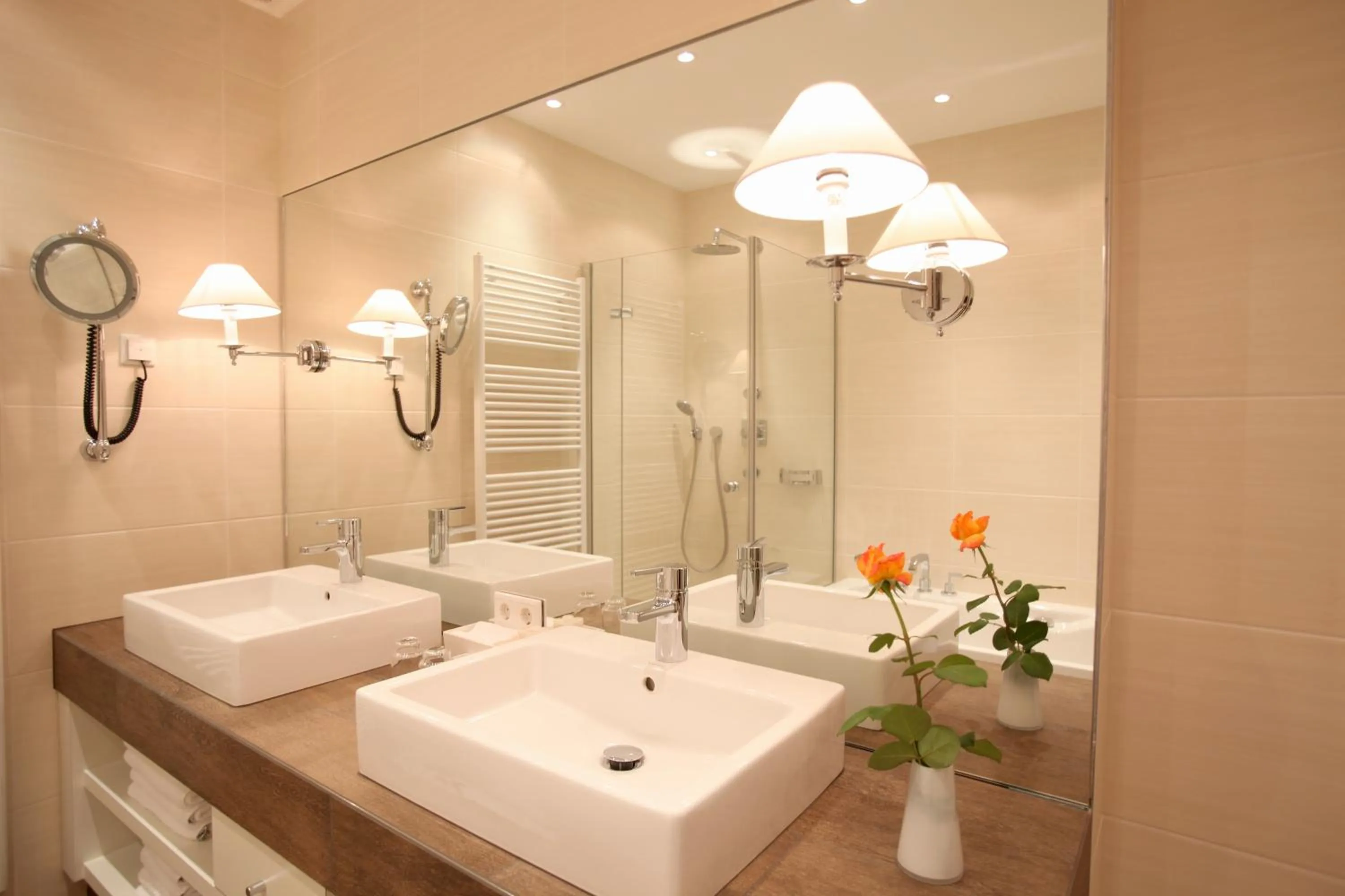 Bathroom in Hotel Restaurant Krone