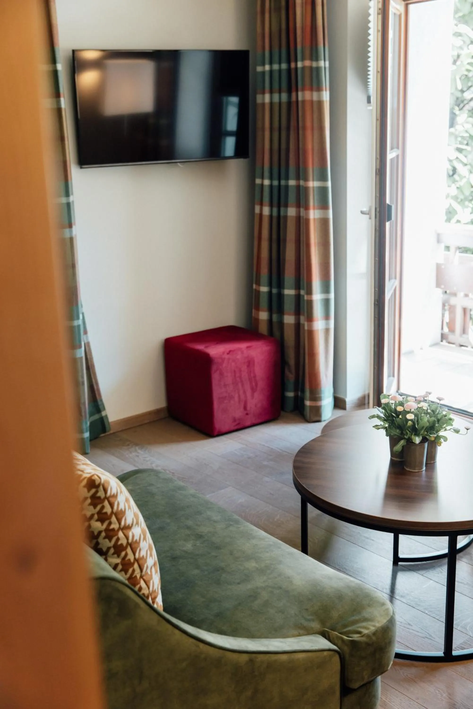 Seating area in Hotel Krone
