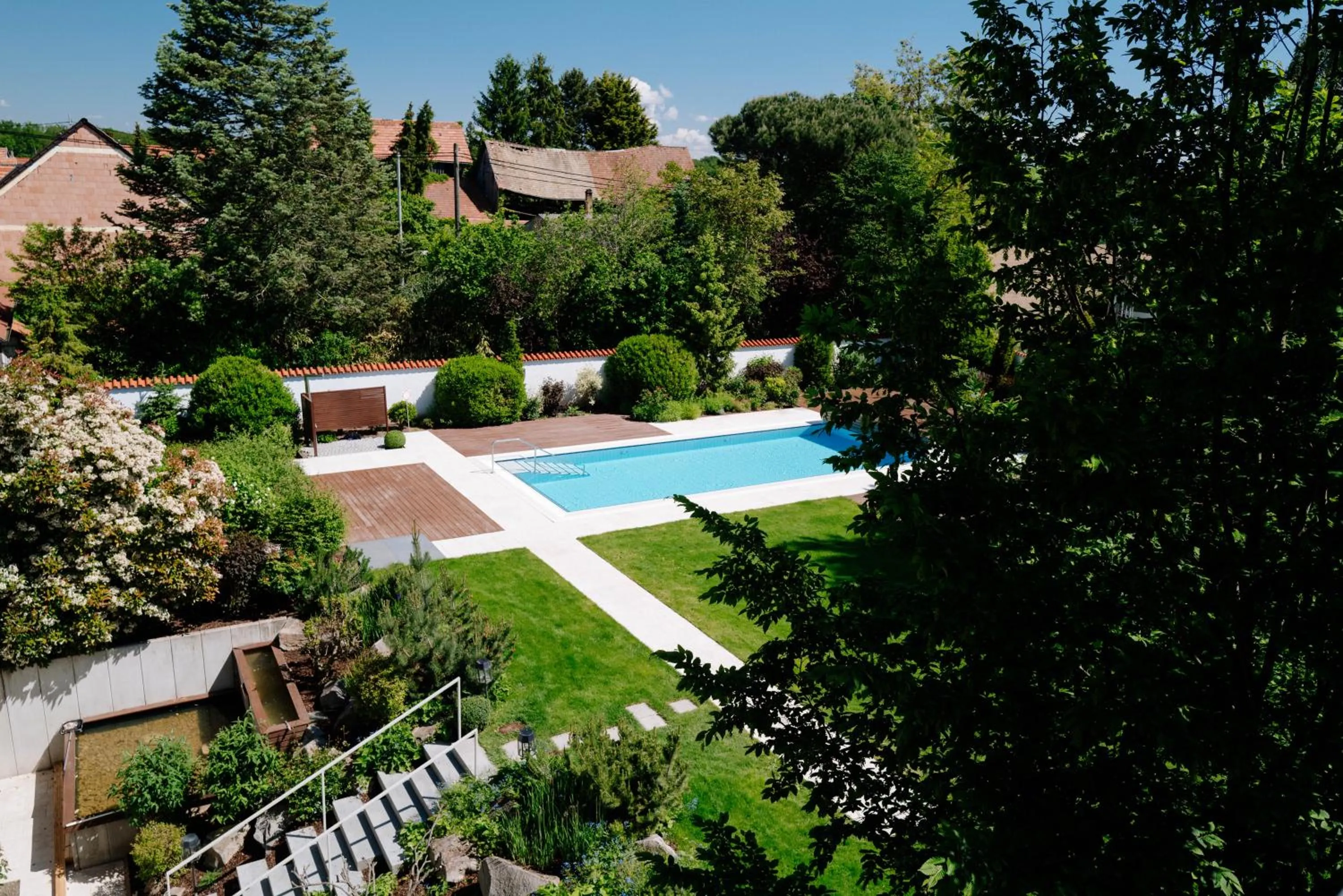 Swimming pool in Hotel Krone