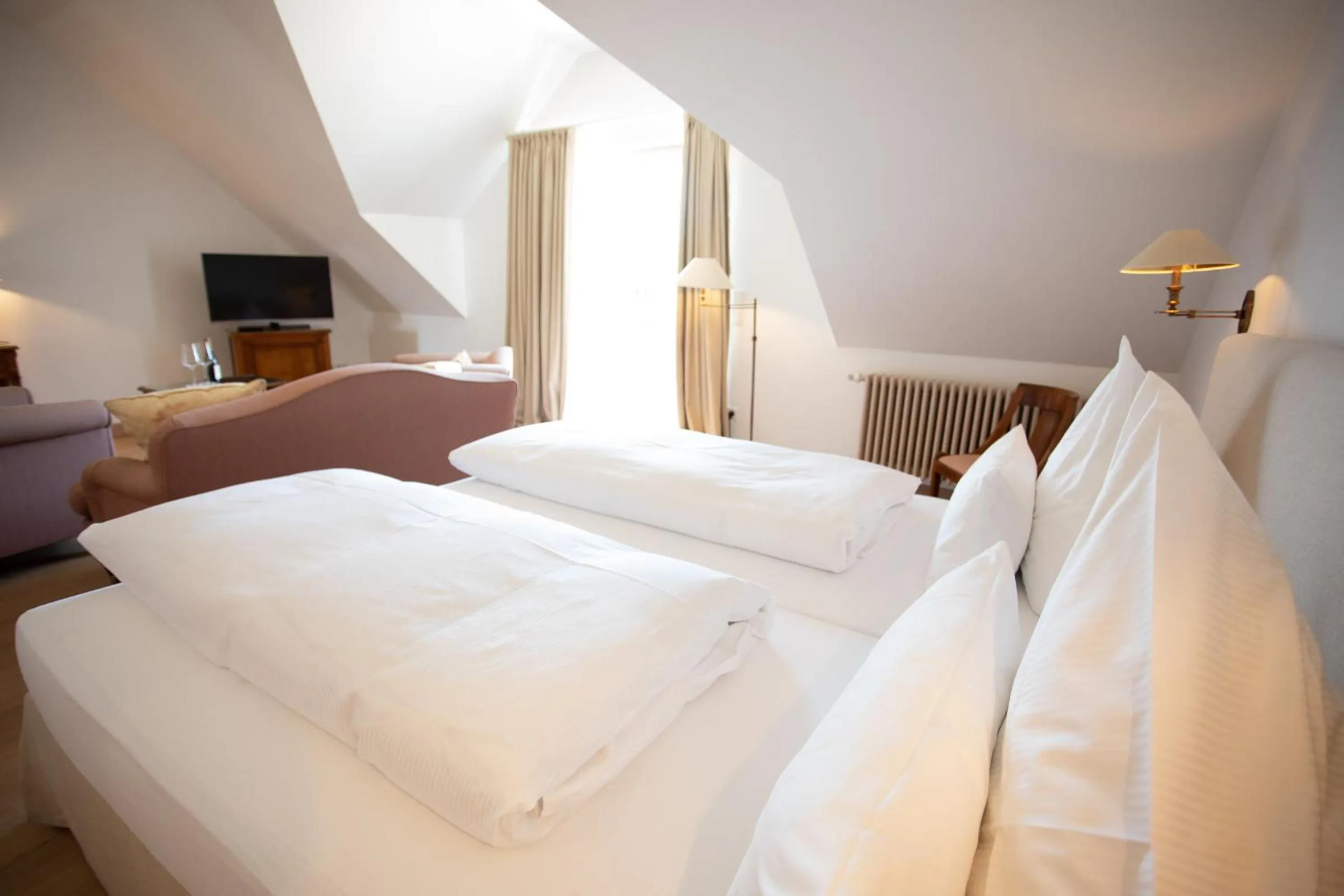 Bed in Hotel Restaurant Krone