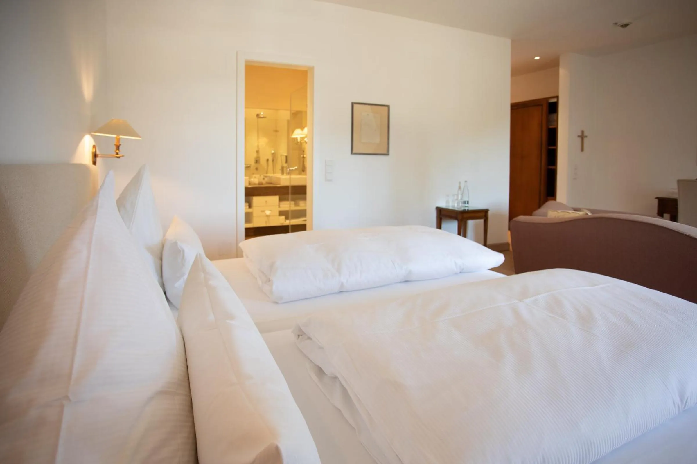 Bed in Hotel Restaurant Krone