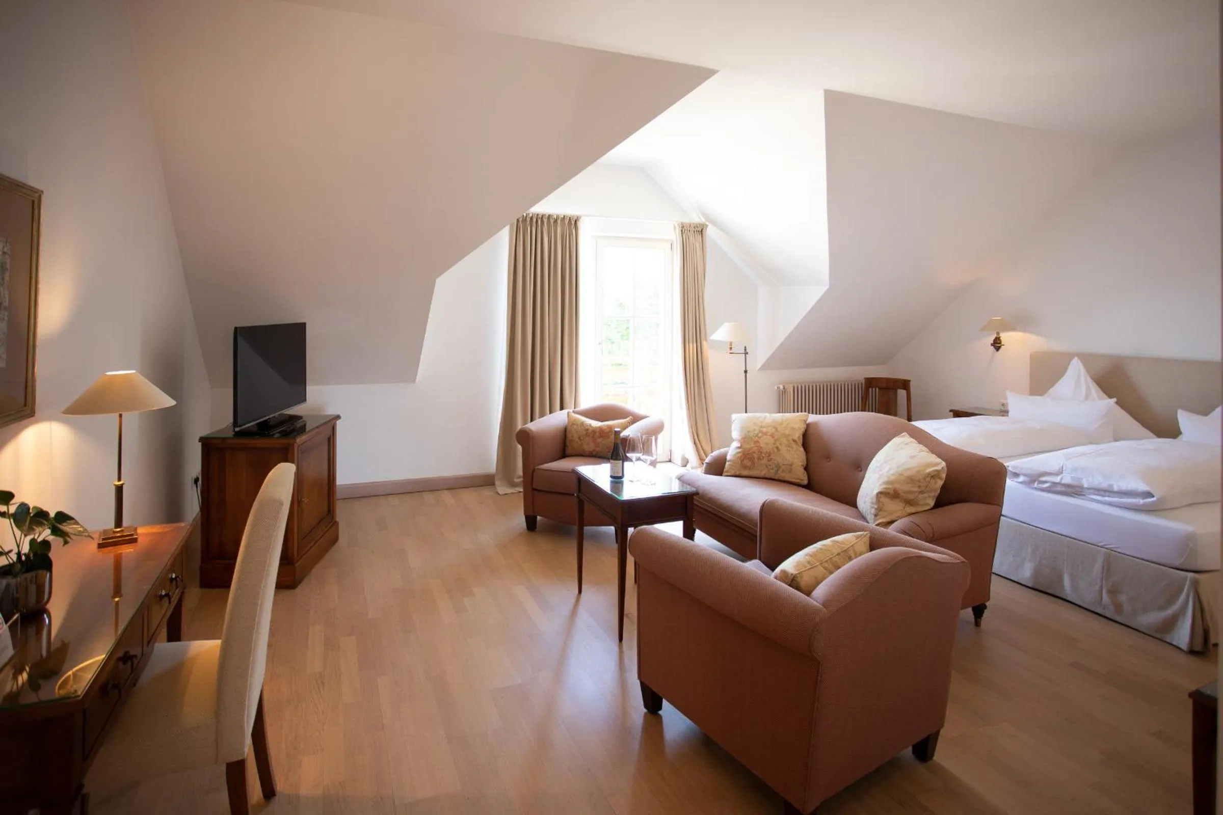 Bed in Hotel Restaurant Krone