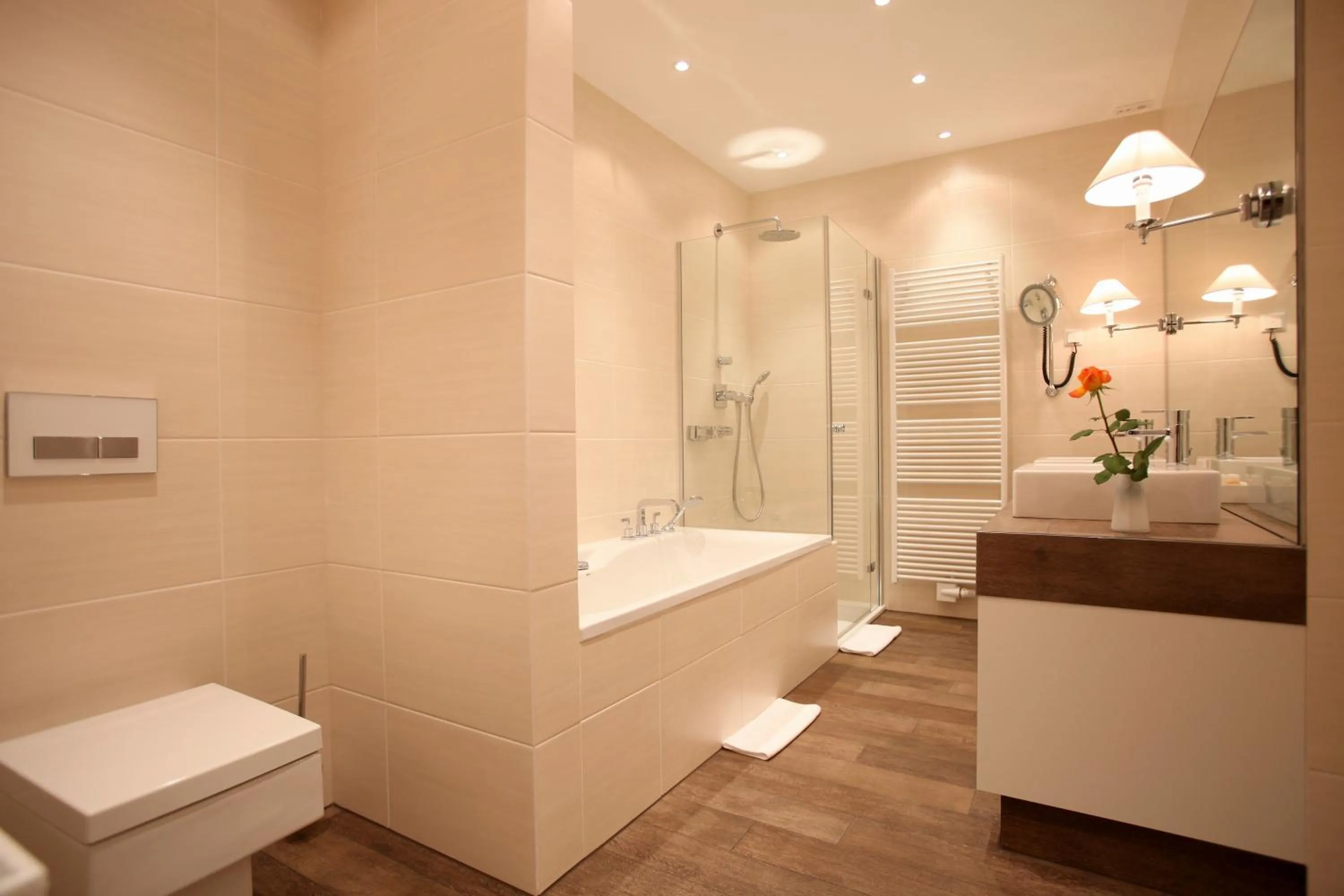 Bathroom in Hotel Krone