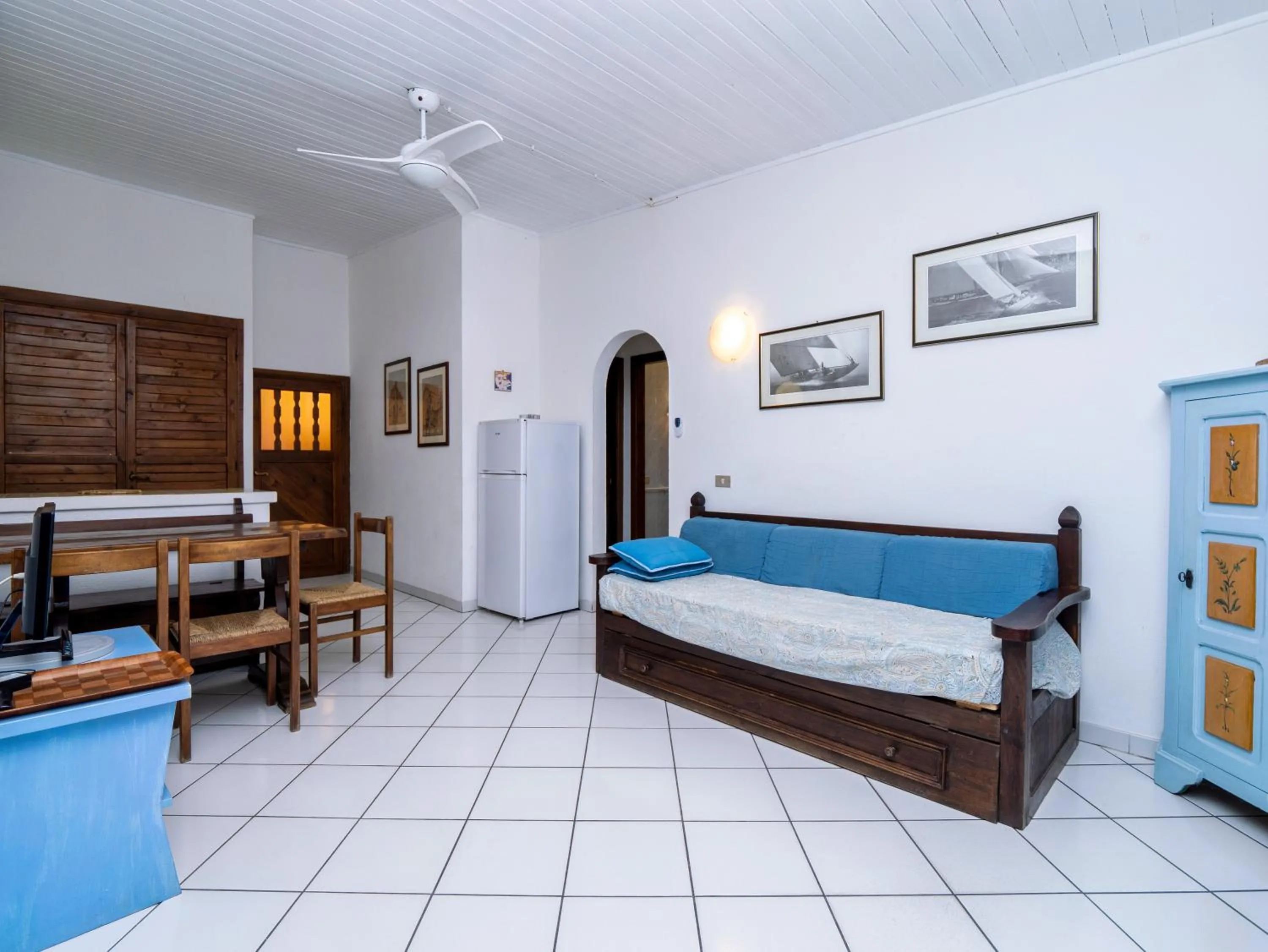 Living room, Bed in Marinella, Sardegna