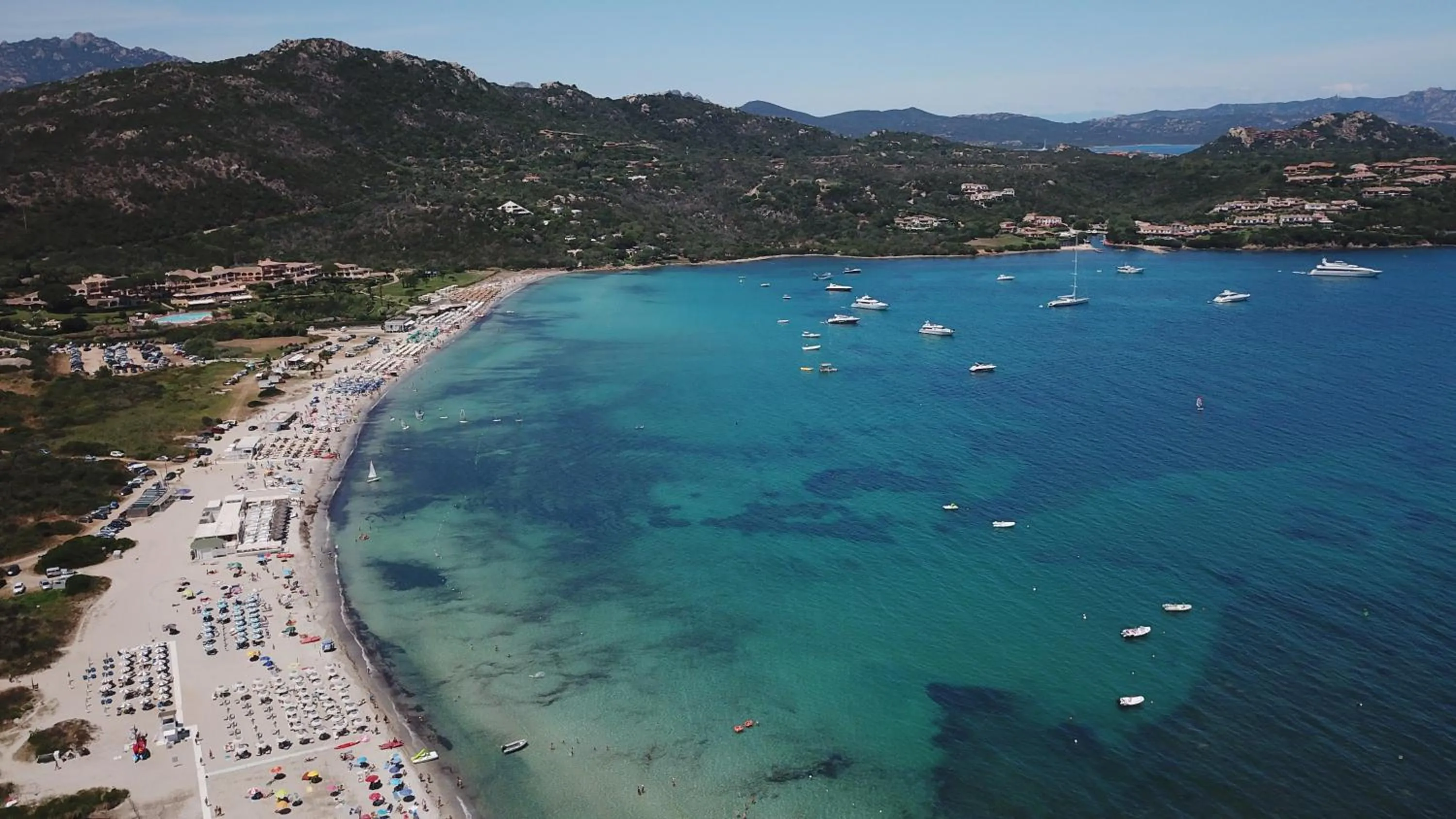 Beach in Marinella, Sardegna