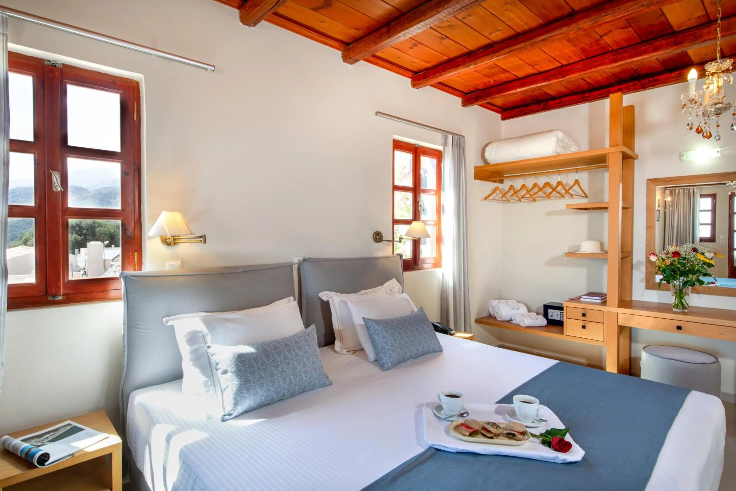 Bedroom in Stefanos Village Hotel