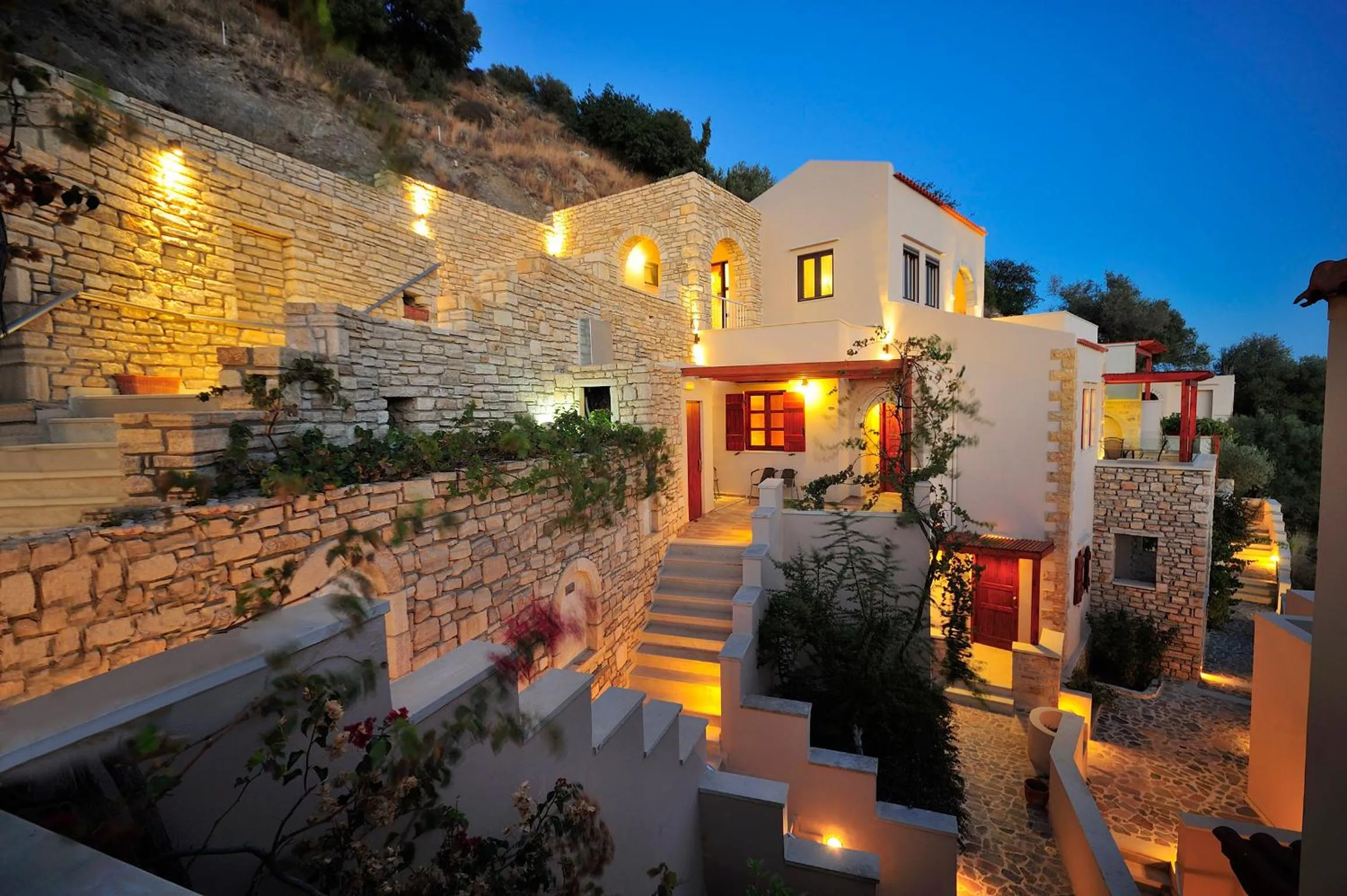 Bird's eye view in Stefanos Village Hotel