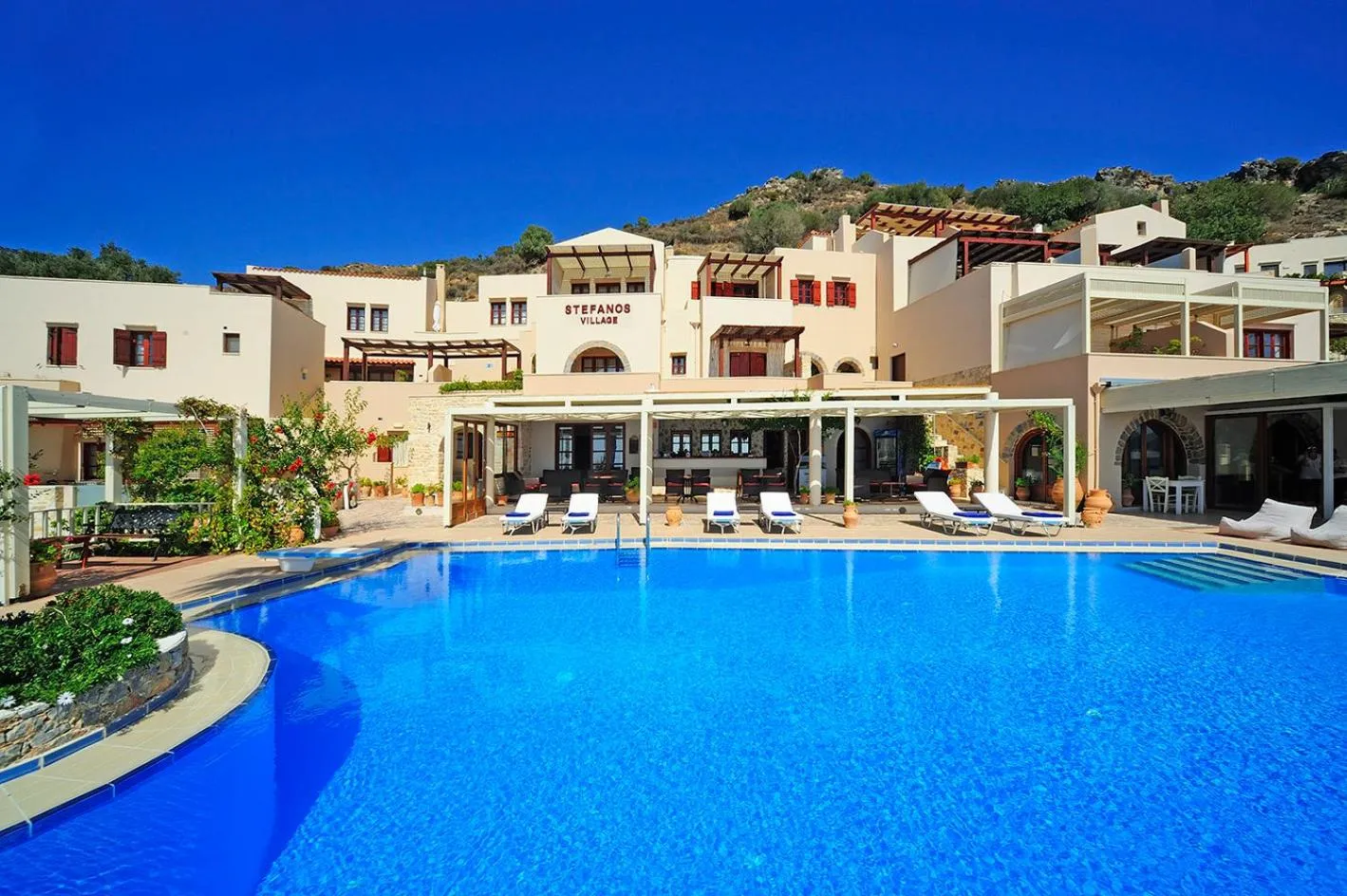 Property building in Stefanos Village Hotel