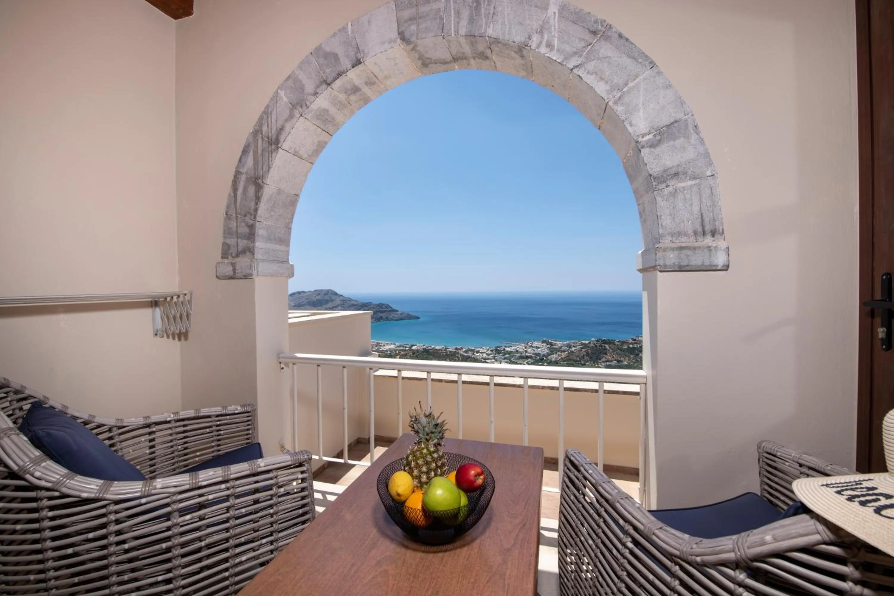 Sea view in Stefanos Village Hotel