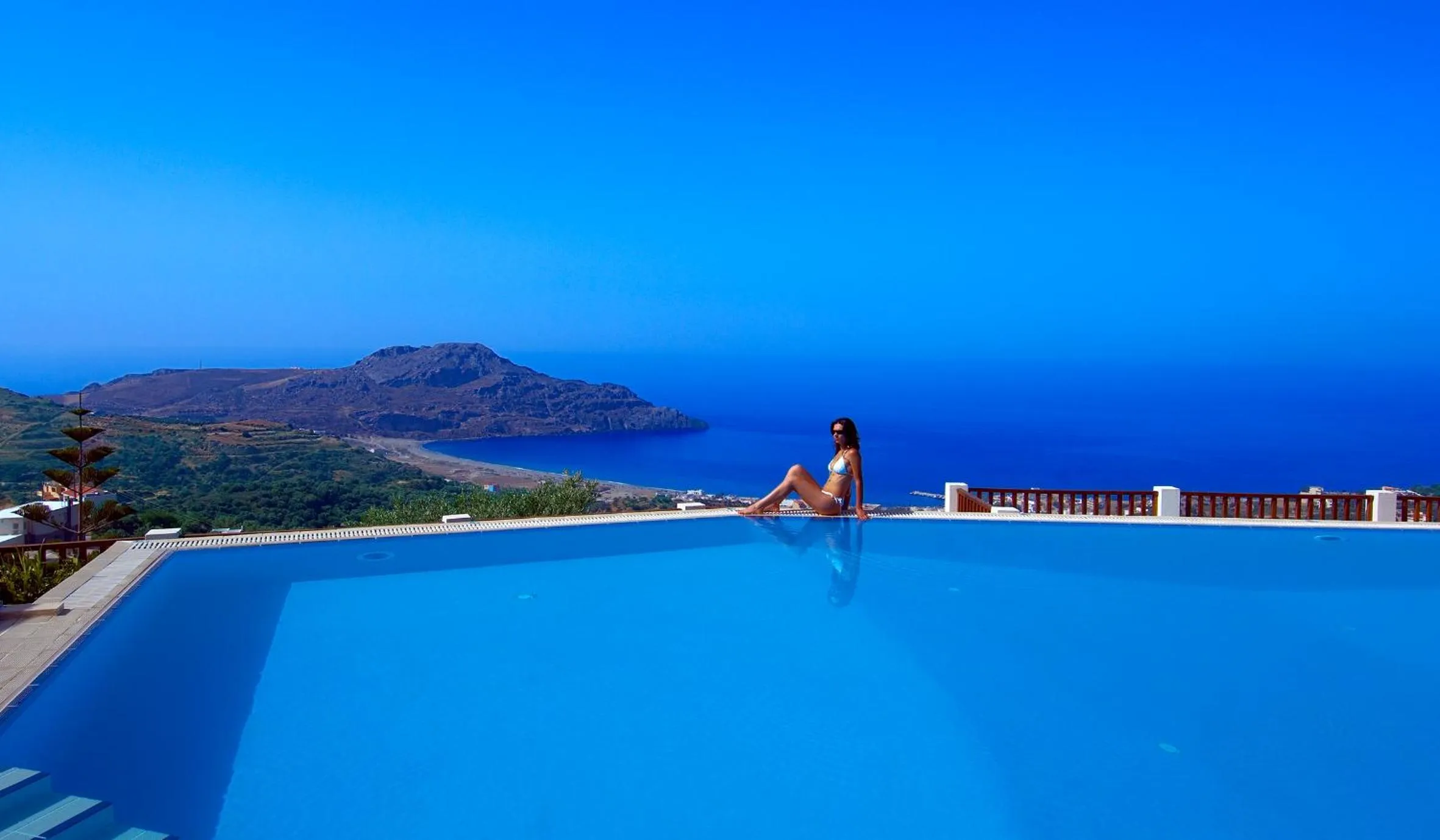 City view in Stefanos Village Hotel