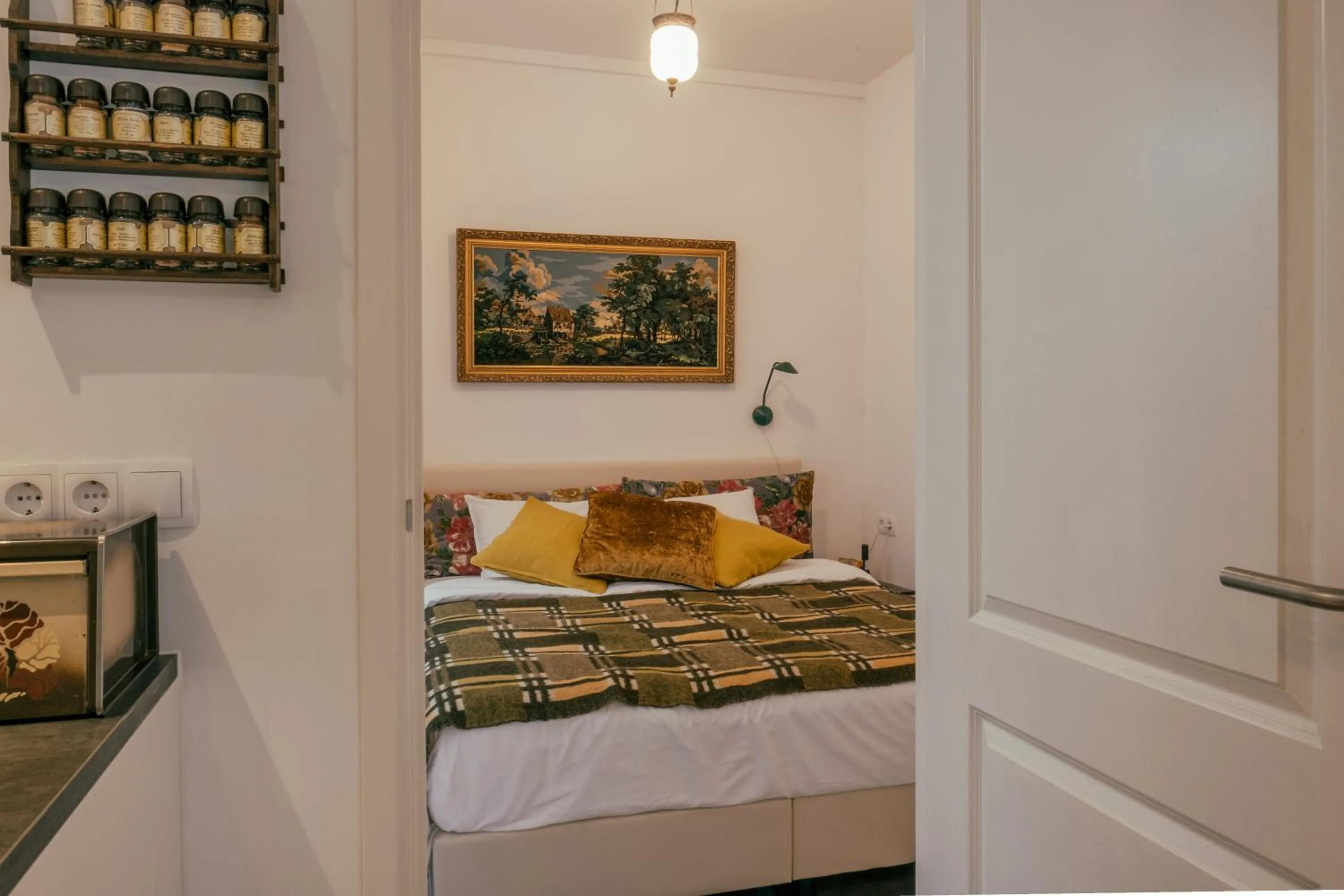 Bed in SOEPP hotel & restaurant