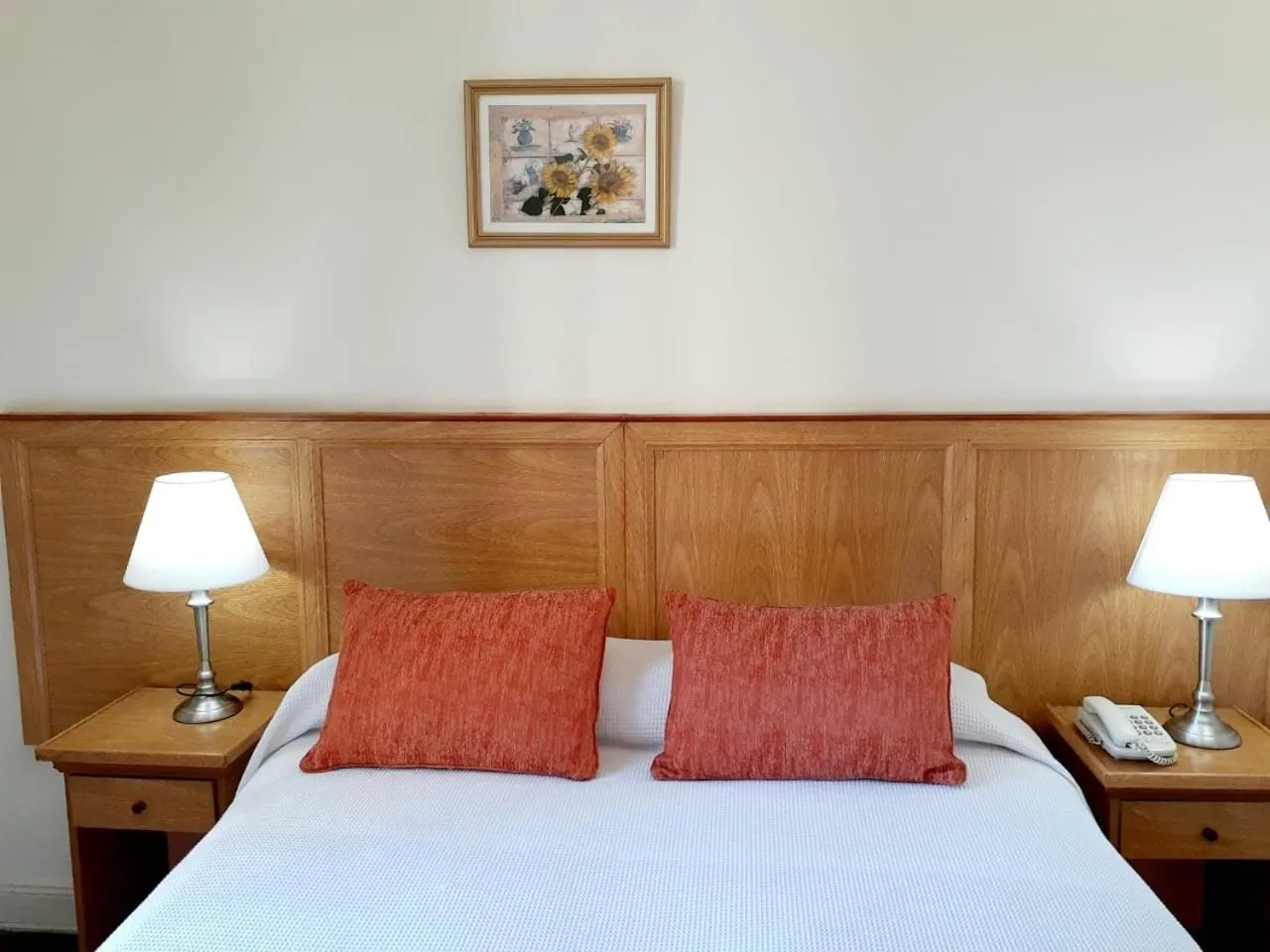 Bed in Hotel Benevento