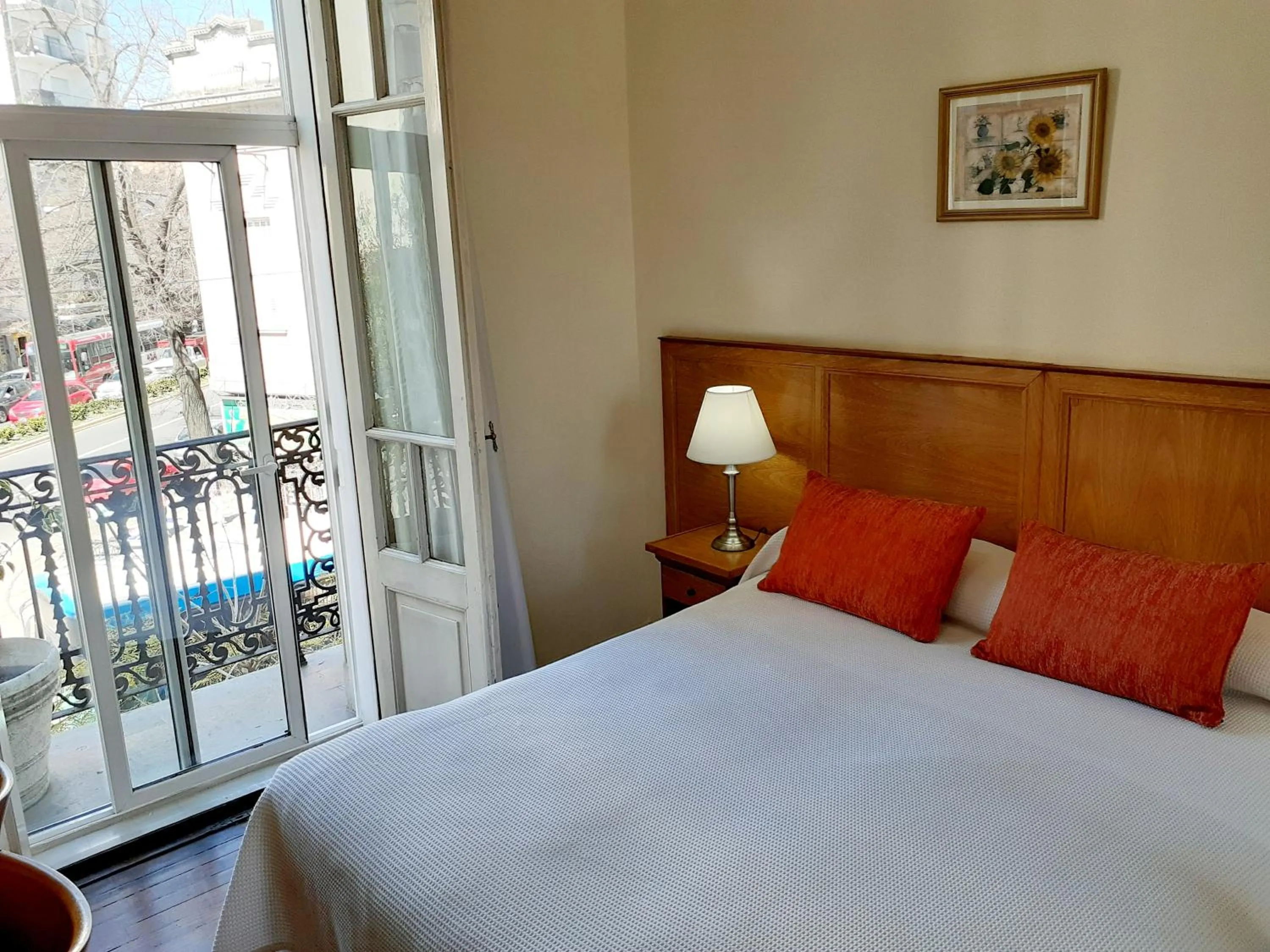 Bed in Hotel Benevento