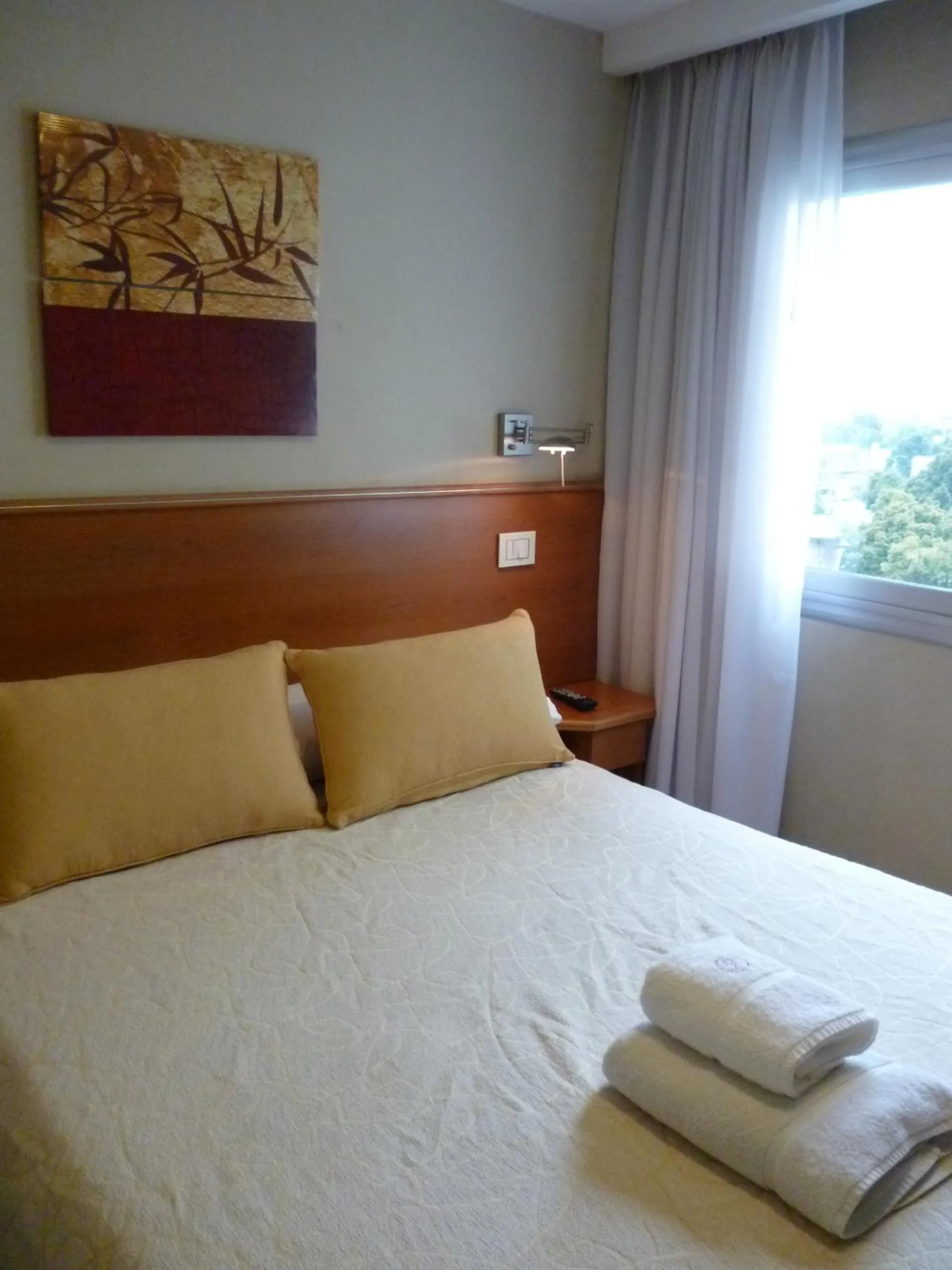 Bed in Hotel Benevento