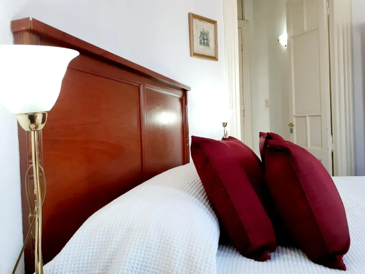 Bed in Hotel Benevento