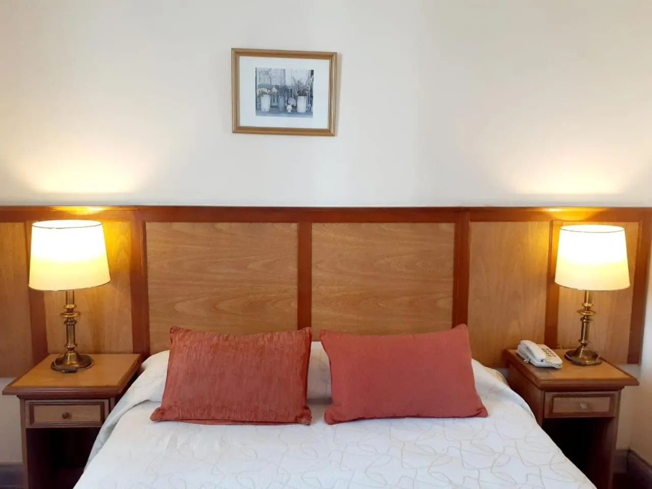 Bed in Hotel Benevento