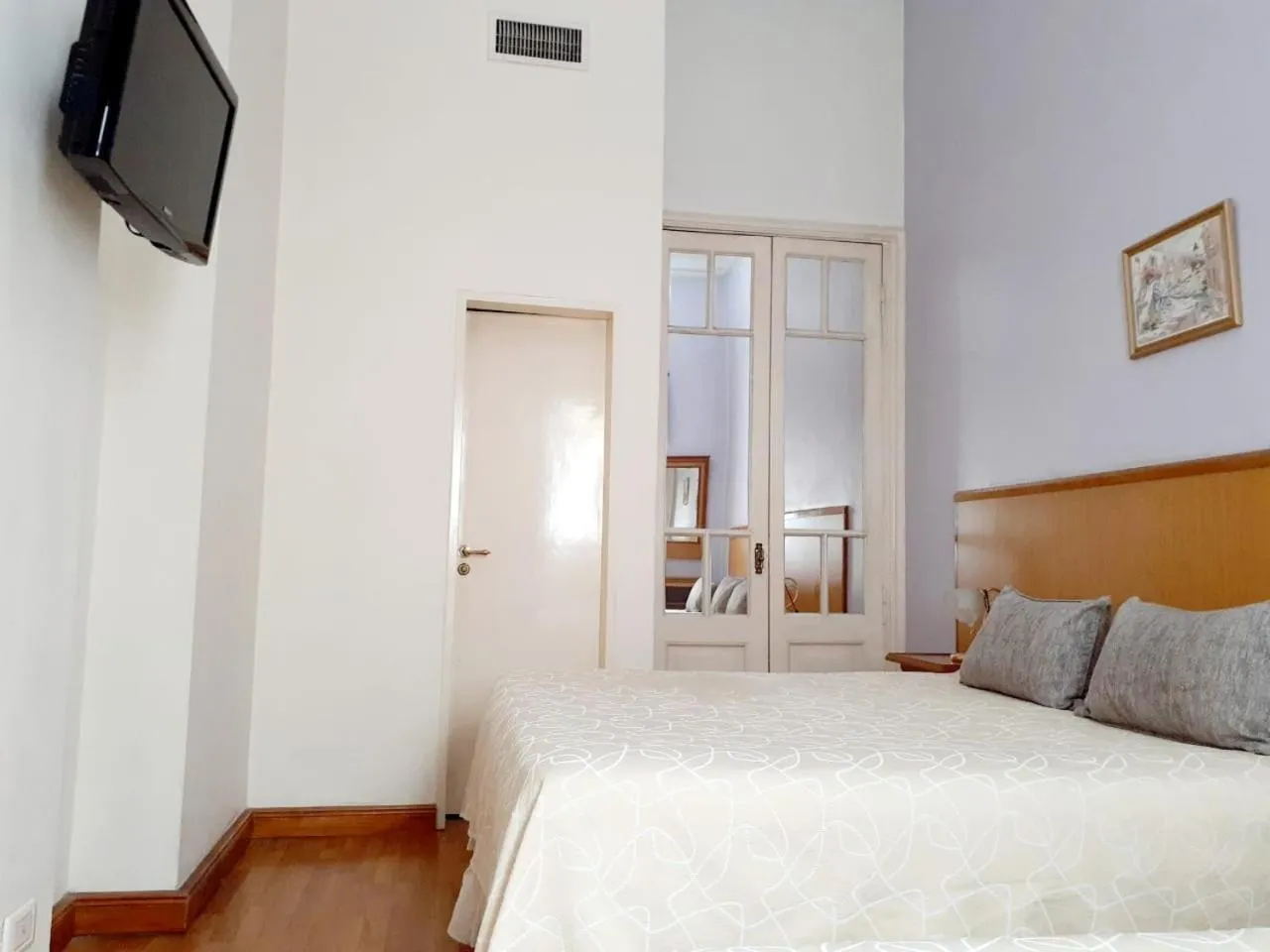 Bed in Hotel Benevento