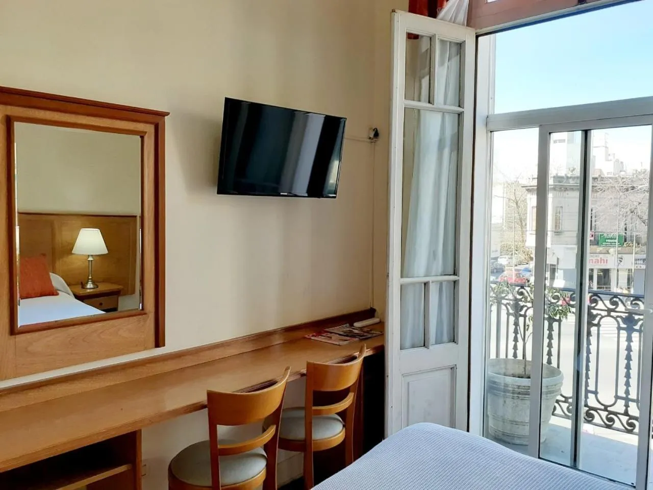 Bed in Hotel Benevento